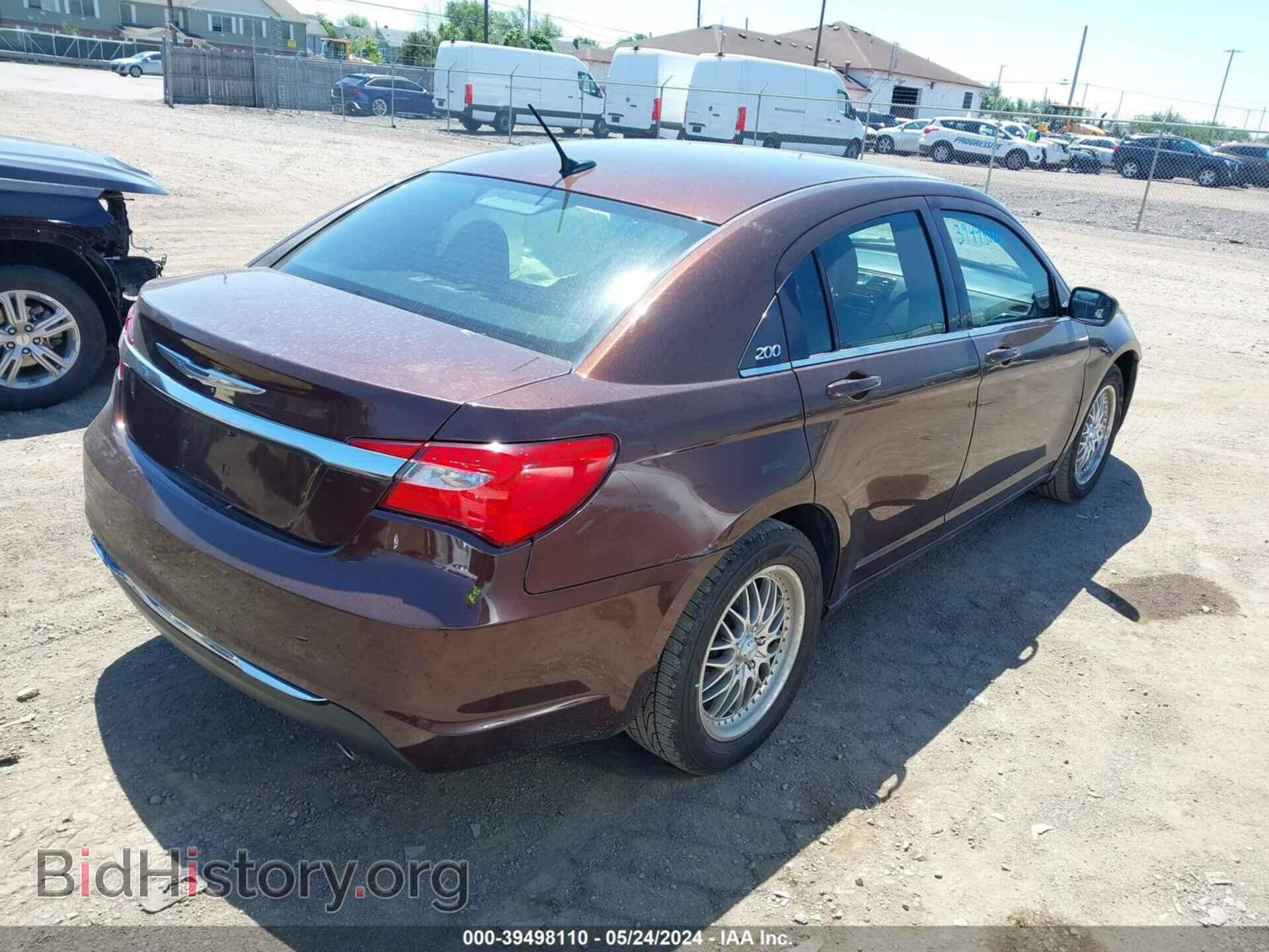 2013 CHRYSLER 200 - VIN: 1C3CCBAG4DN722466 - Фото 4
