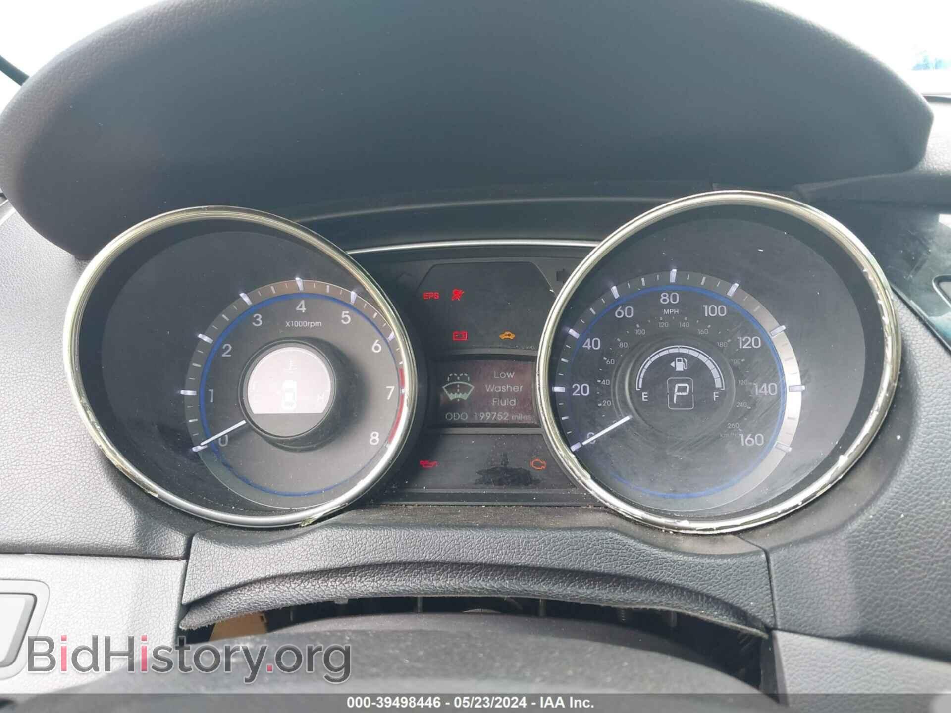2012 HYUNDAI SONATA - VIN: 5NPEC4AB0CH326540 - Фото 7
