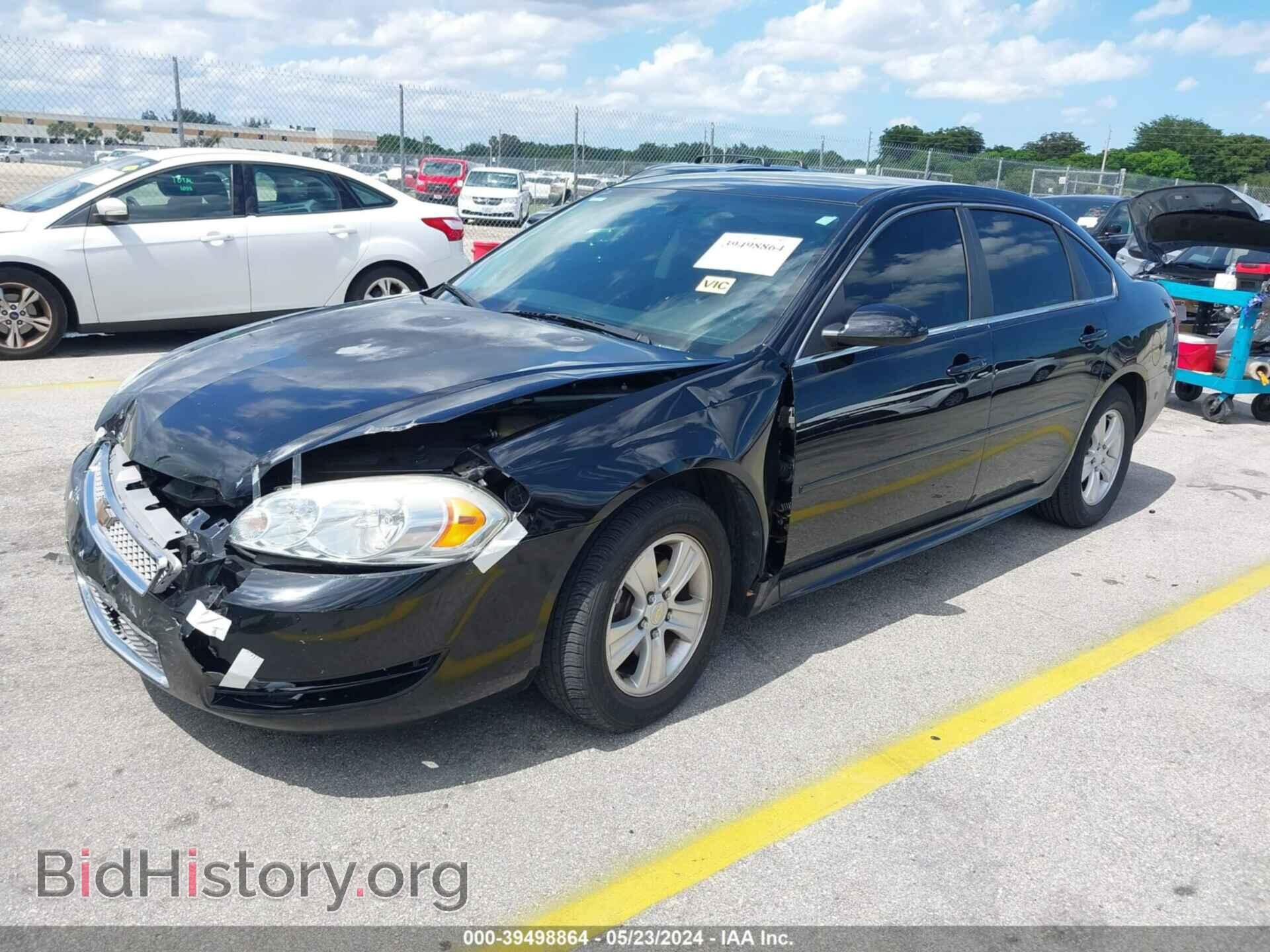 2014 CHEVROLET IMPALA LIMITED - VIN: 2G1WA5E35E1141609 - Фото 2