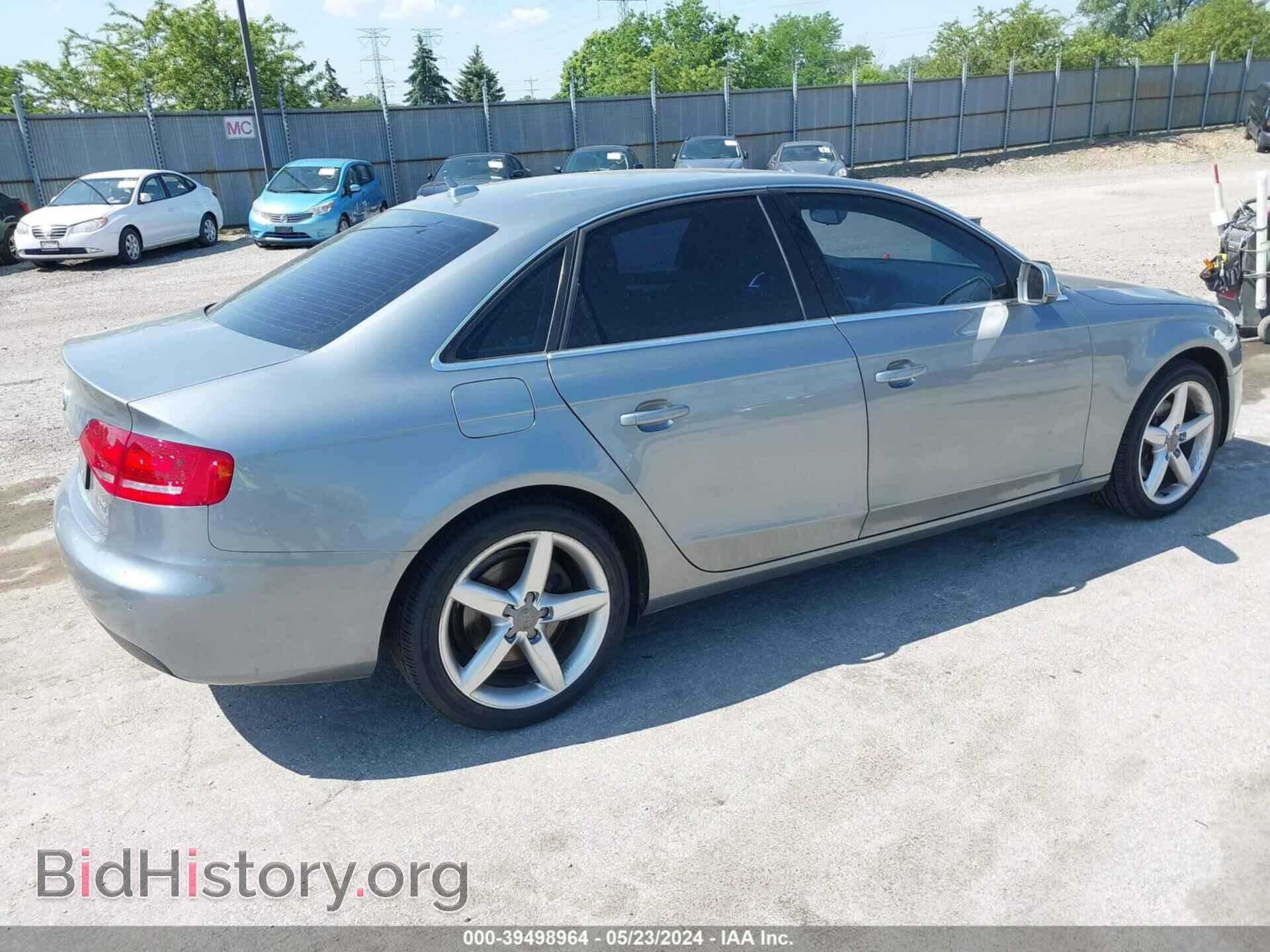 2010 AUDI A4 - VIN: WAUFFAFL5AN054606 - Фото 4
