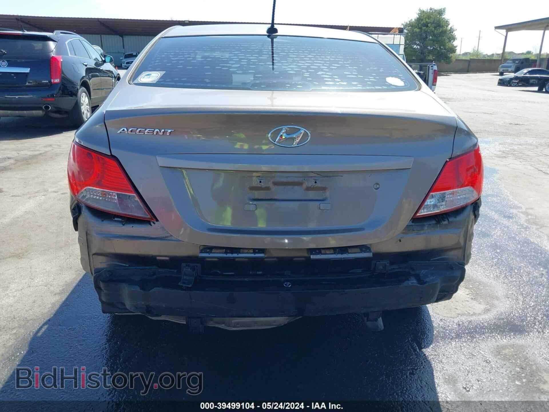 2013 HYUNDAI ACCENT - VIN: KMHCT4AEXDU385387 - Фото 6