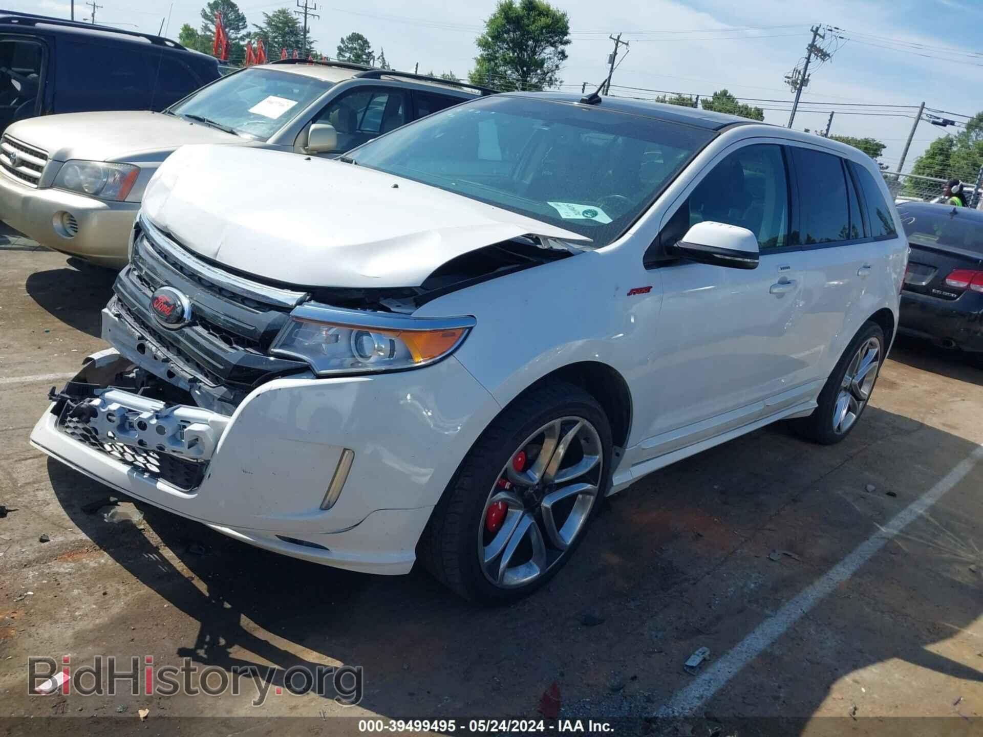 2014 FORD EDGE - VIN: 2FMDK3AK2EBA49246 - Фото 2