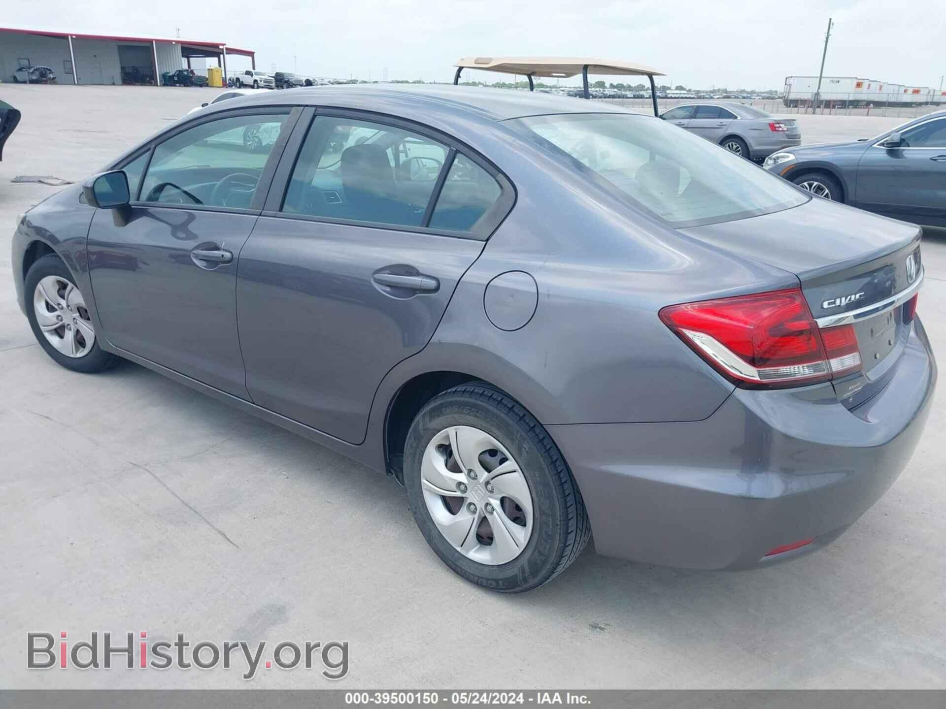 2015 HONDA CIVIC - VIN: 19XFB2F54FE072600 - Фото 3