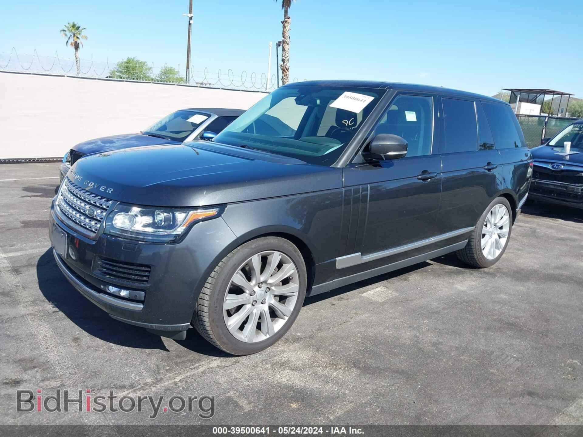 2015 LAND ROVER RANGE ROVER - VIN: SALGS2TF2FA218909 - Фото 2