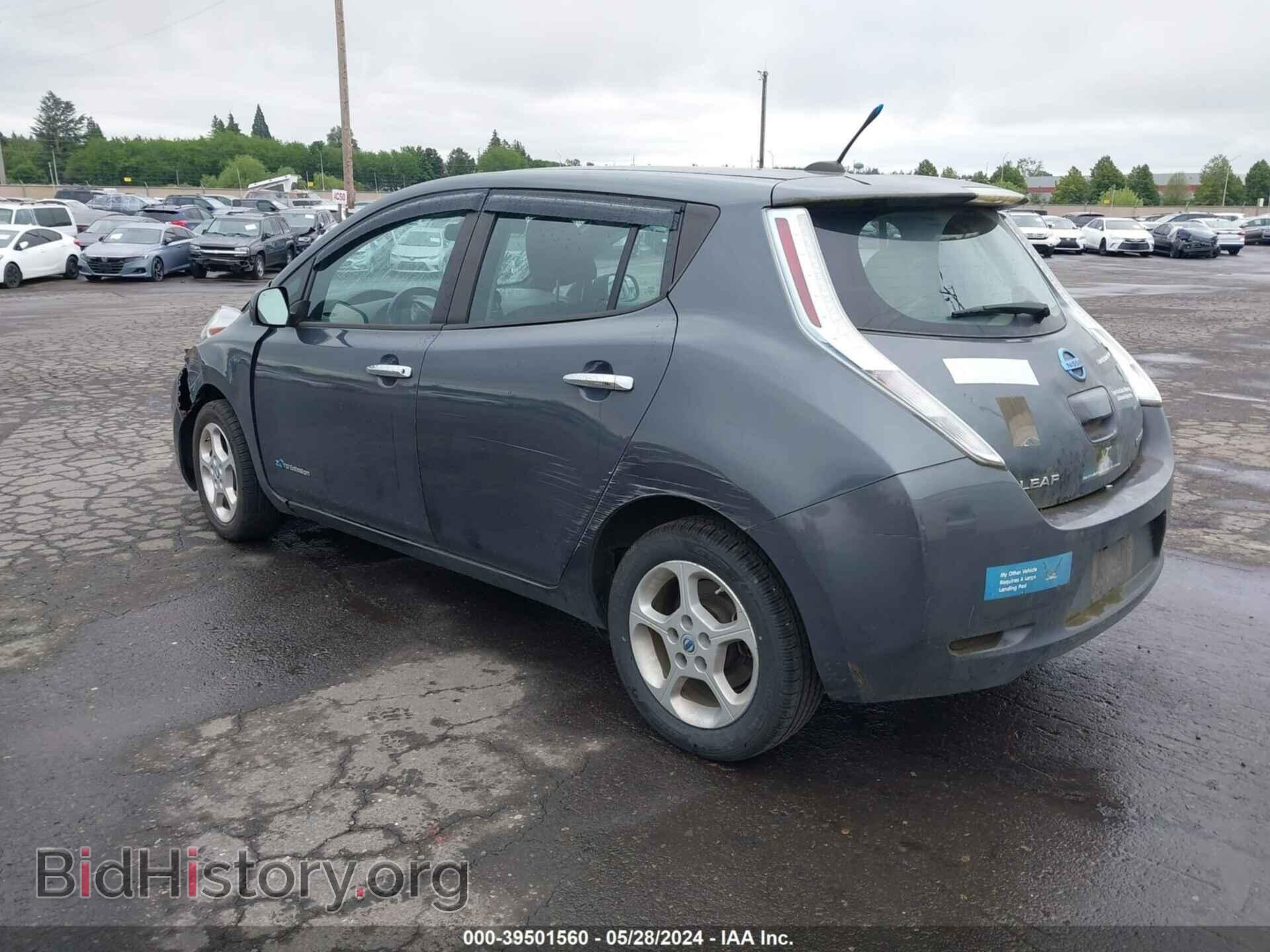 2013 NISSAN LEAF - VIN: 1N4AZ0CP3DC403208 - Фото 3