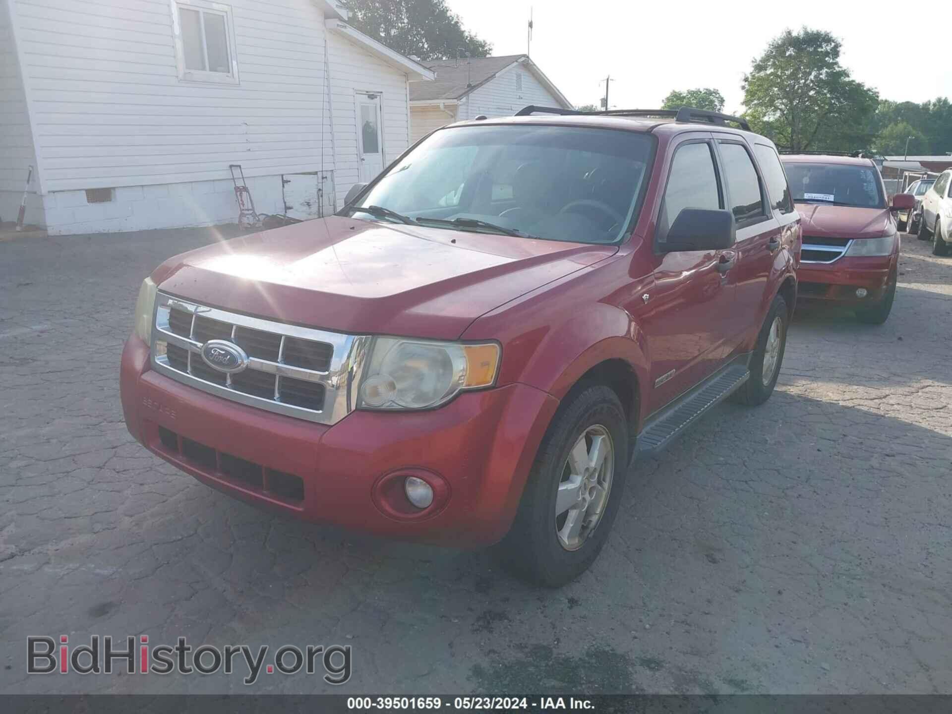 2008 FORD ESCAPE - VIN: 1FMCU03148KA77102 - Фото 2