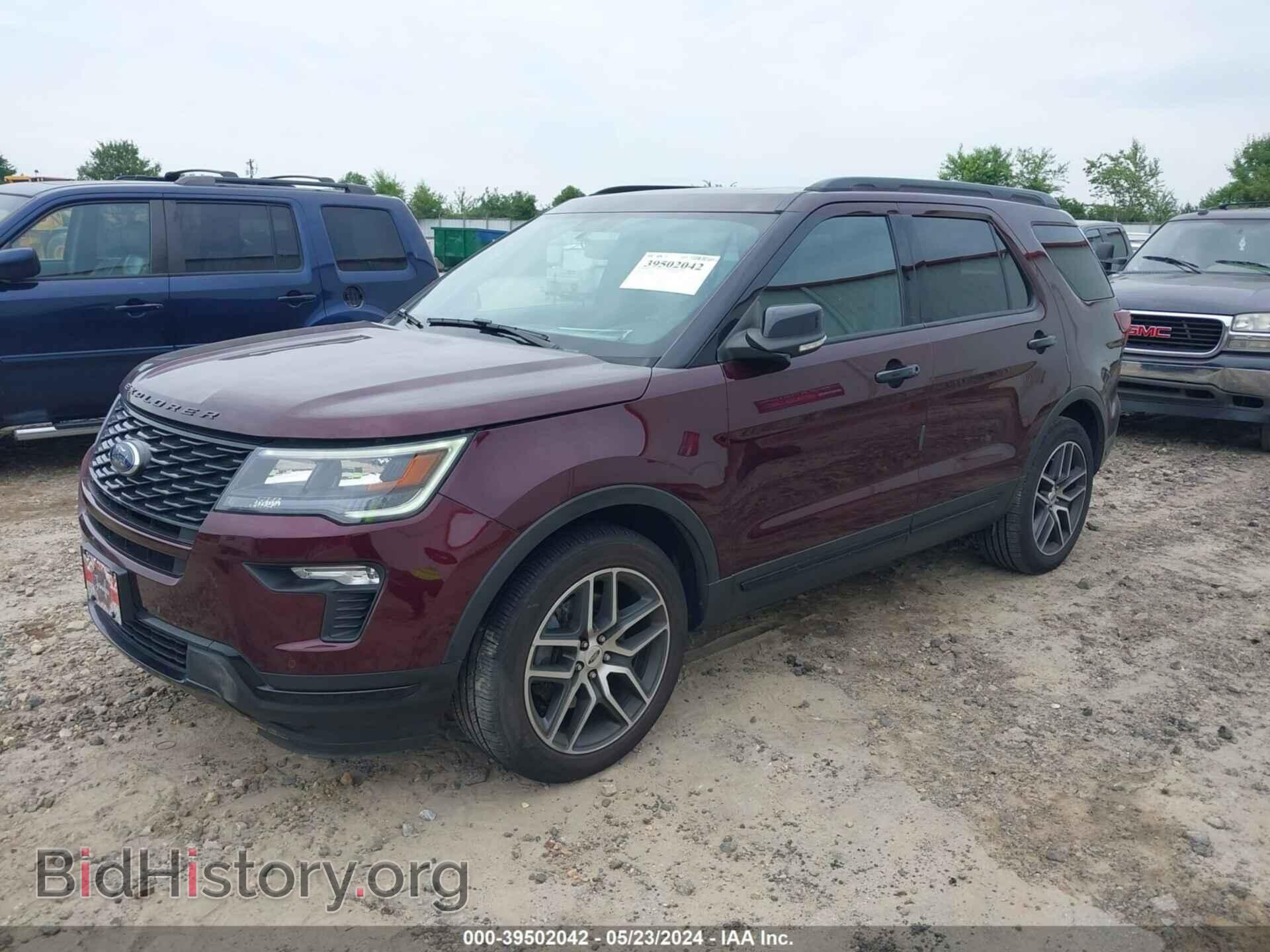 2018 FORD EXPLORER - VIN: 1FM5K8GT0JGB62181 - Фото 2