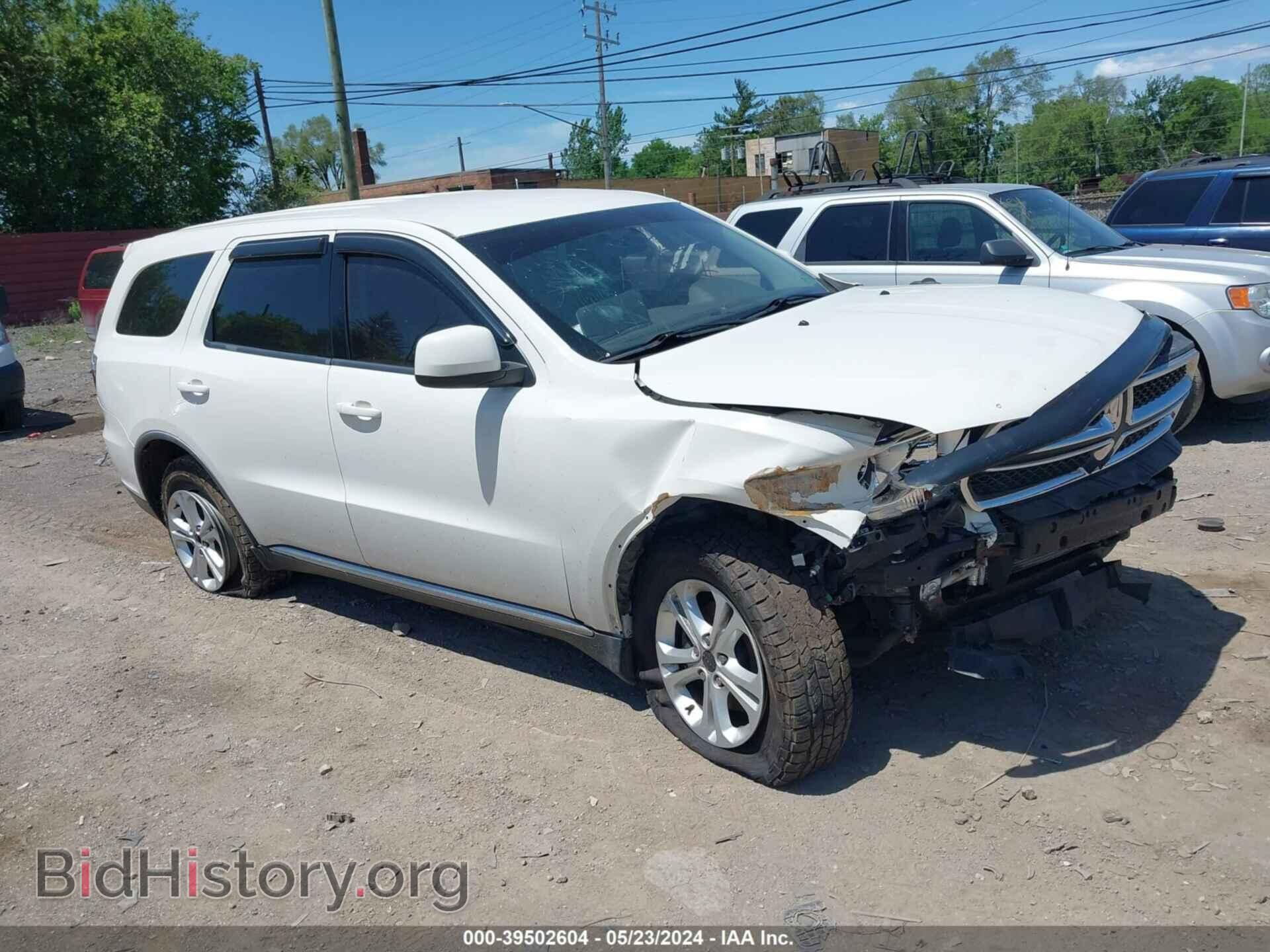 Photo 1C4RDJAG1CC213071 - DODGE DURANGO 2012