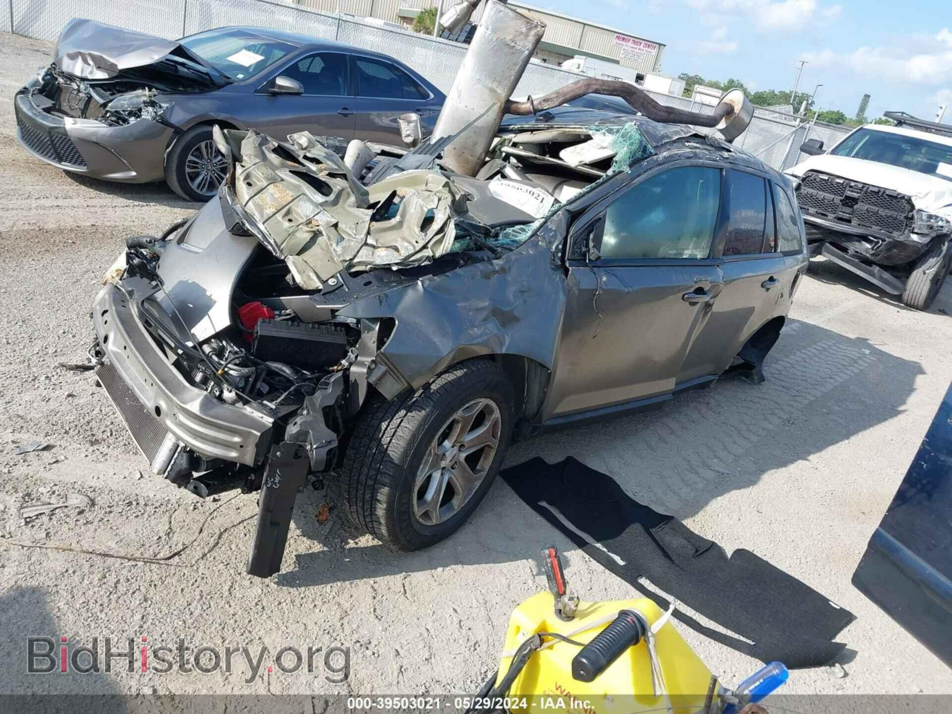 2014 FORD EDGE - VIN: 2FMDK3JC3EBA98951 - Фото 2