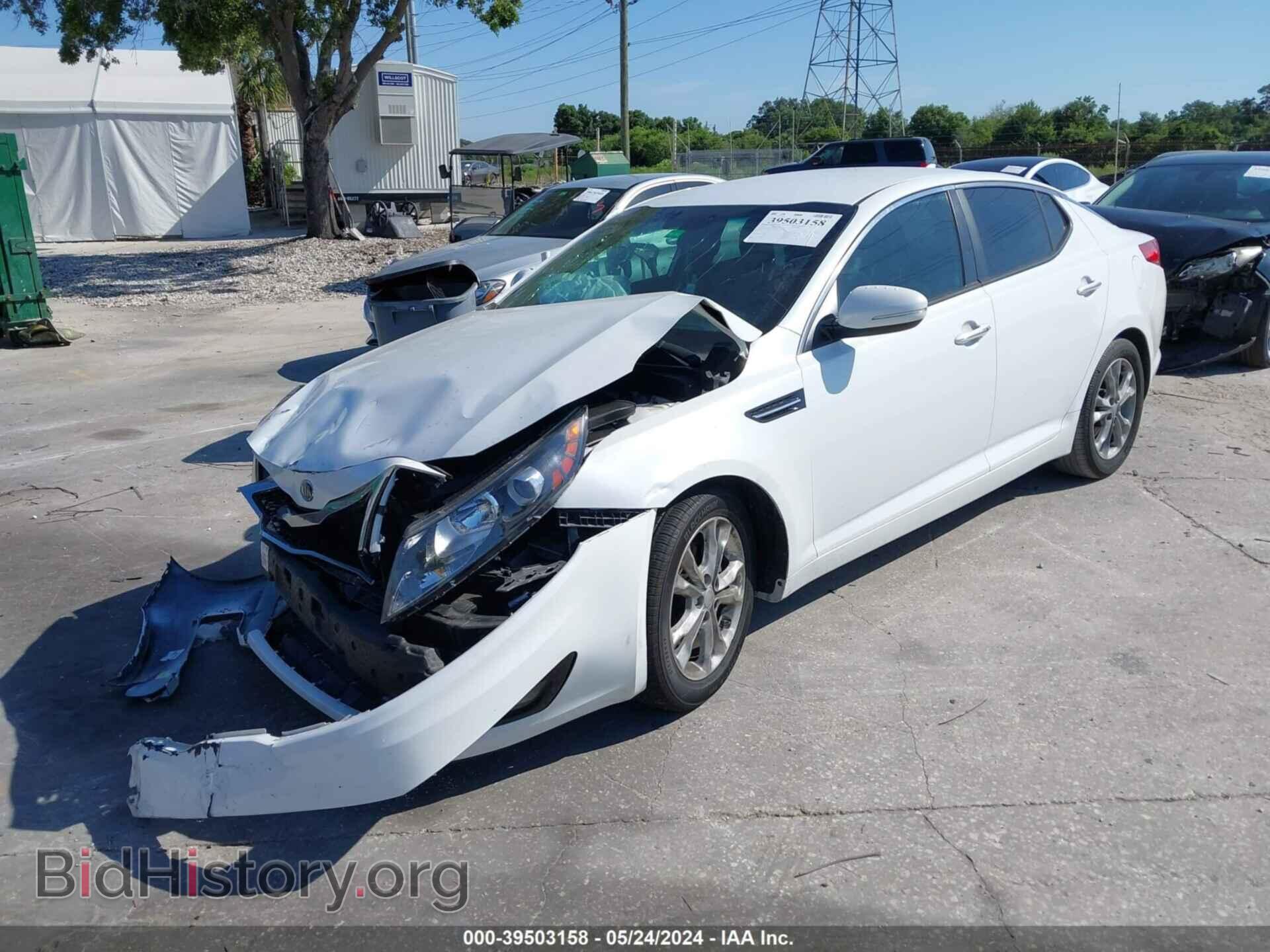 2012 KIA OPTIMA - VIN: 5XXGN4A76CG005998 - Фото 2