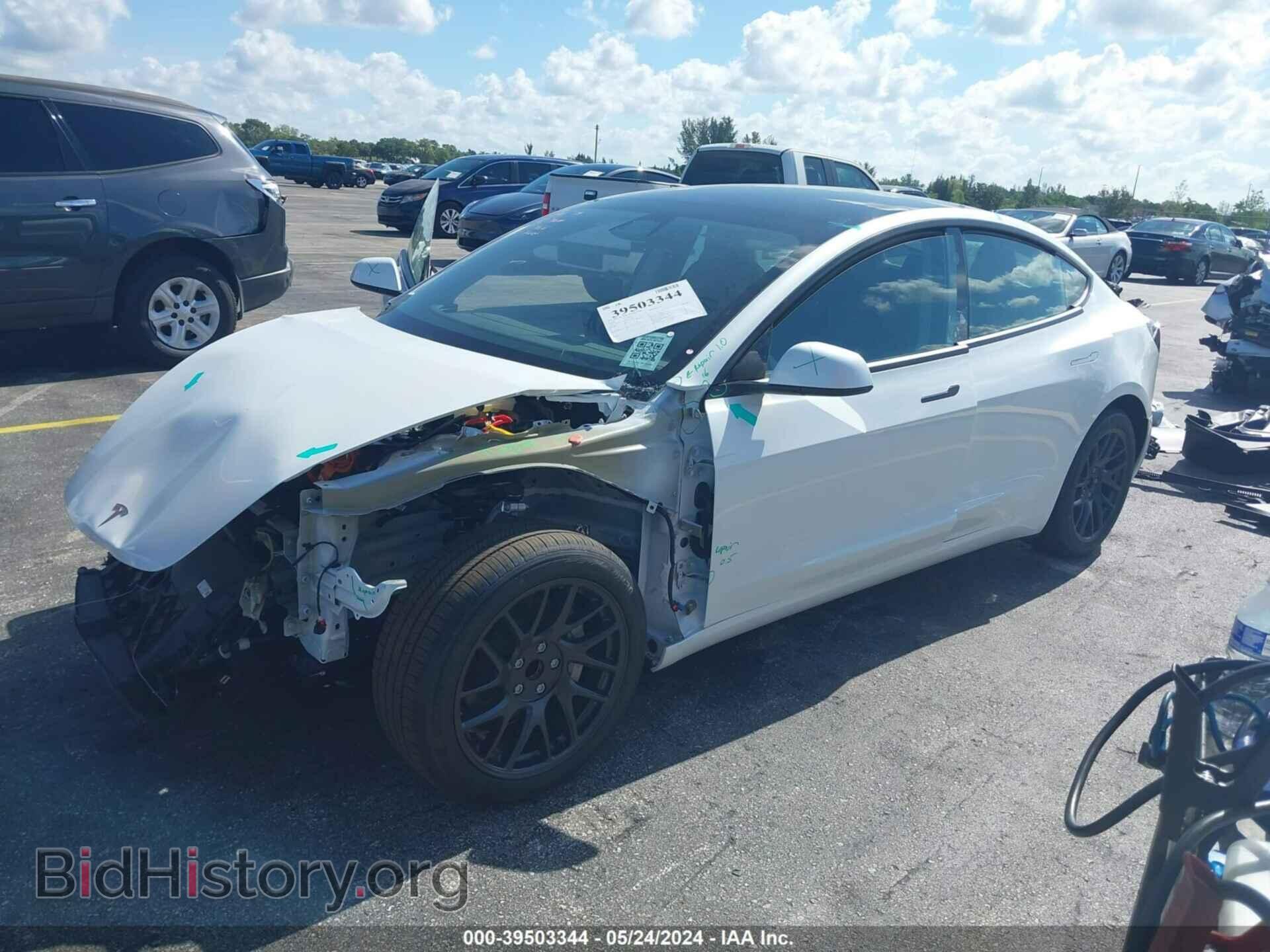 2024 TESLA MODEL 3 - VIN: 5YJ3E1EA8RF731666 - Фото 2