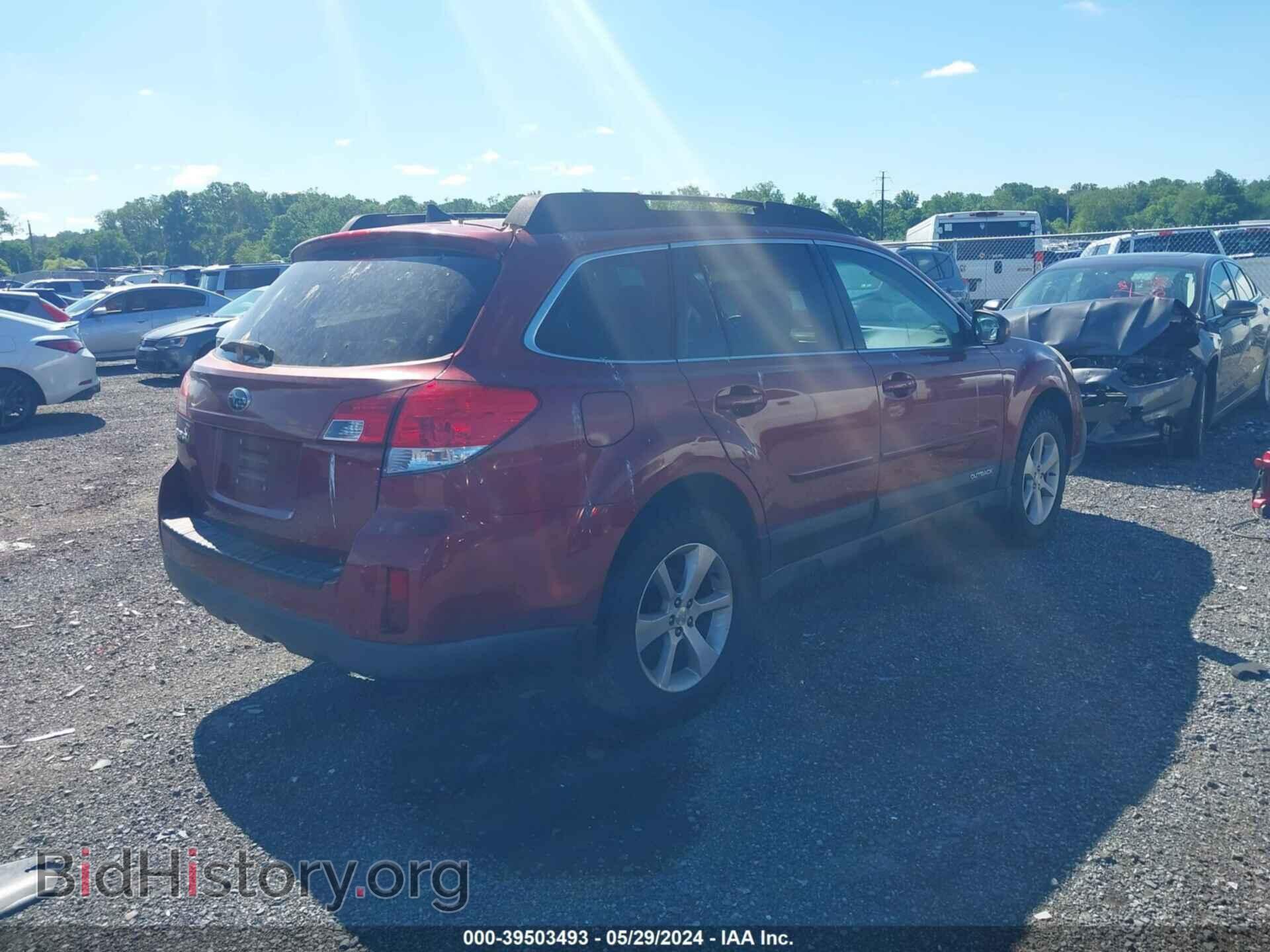 2014 SUBARU OUTBACK - VIN: 4S4BRBLC4E3234689 - Фото 4