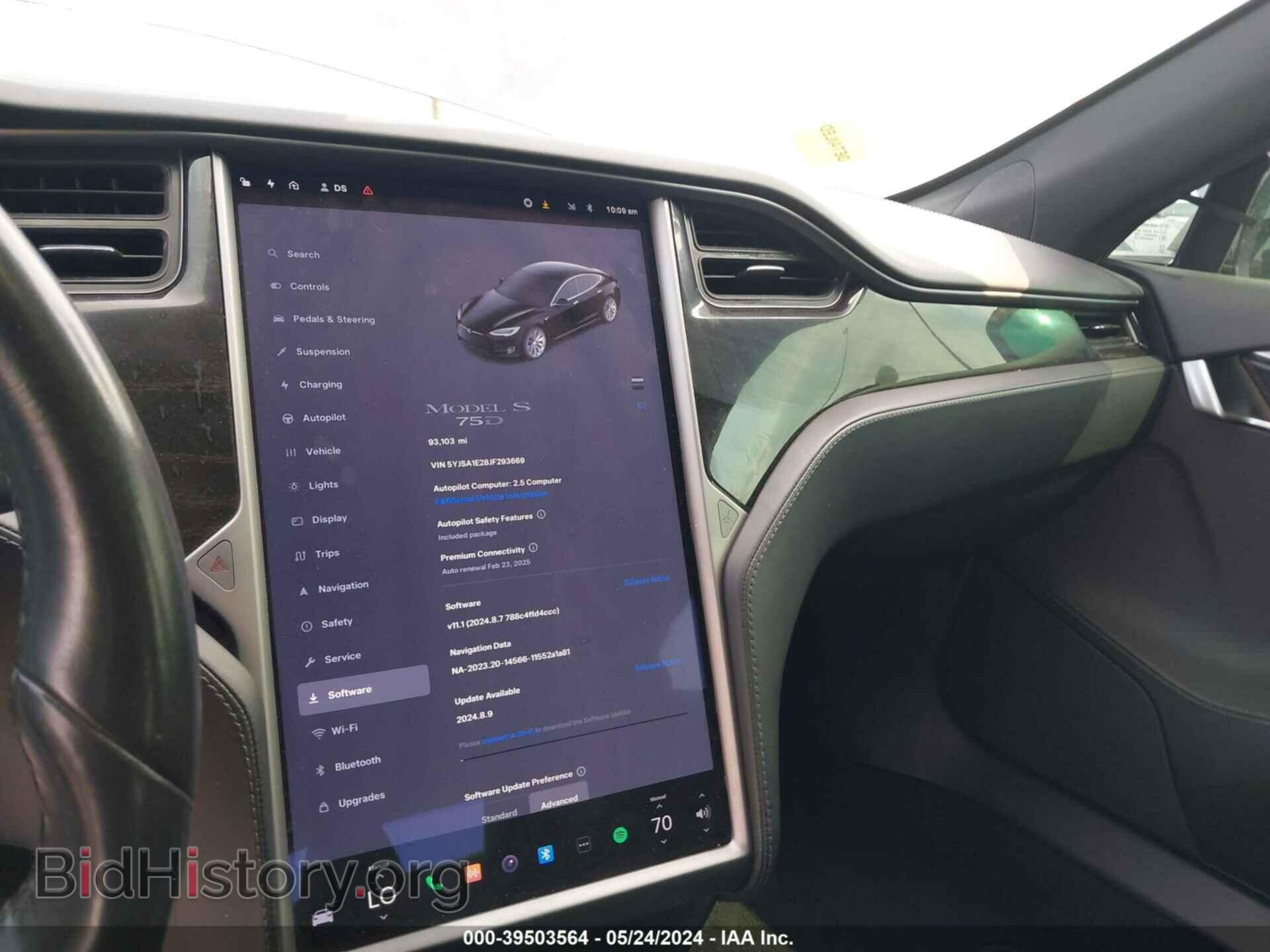2018 TESLA MODEL S - VIN: 5YJSA1E28JF293669 - Photo 19