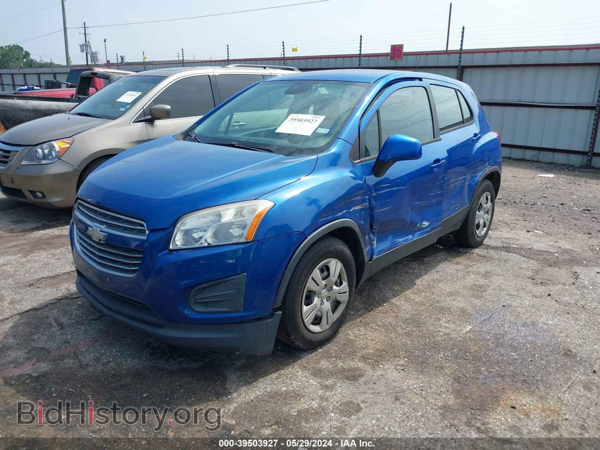 2015 CHEVROLET TRAX - VIN: KL7CJKSB0FB099868 - Фото 2