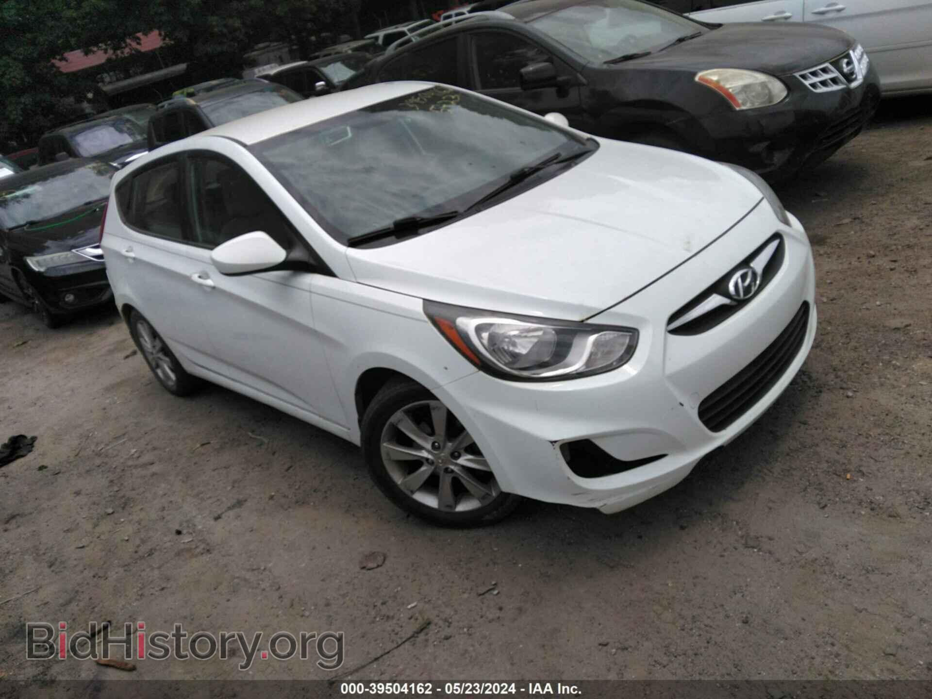 Photo KMHCU5AE4CU027235 - HYUNDAI ACCENT 2012