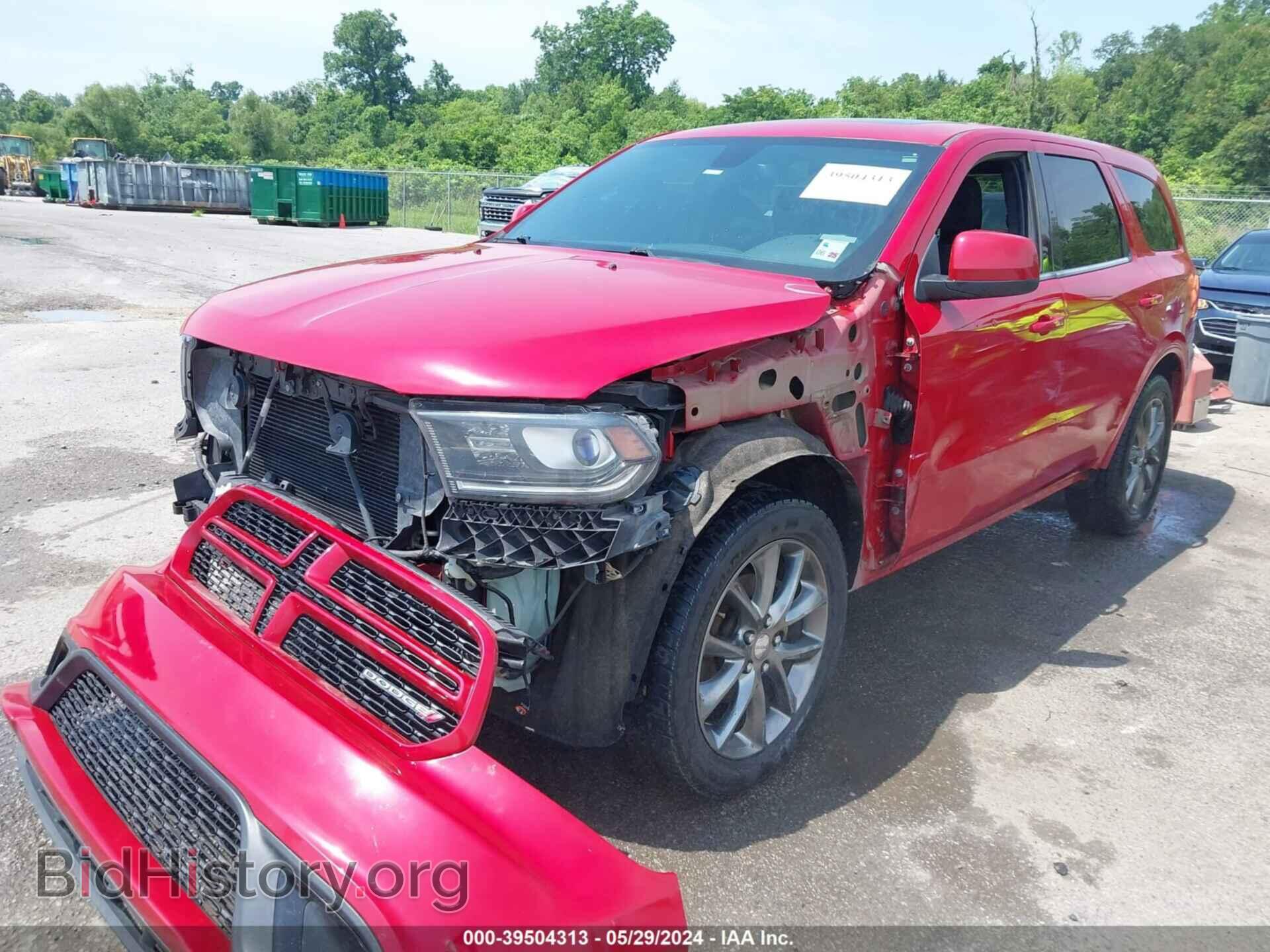 2014 DODGE DURANGO - VIN: 1C4RDJAG6EC598209 - Фото 2
