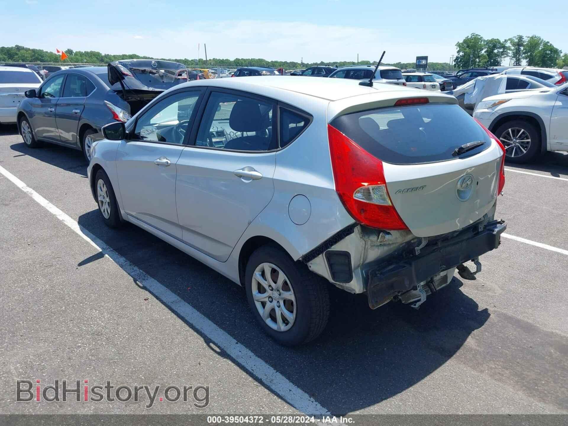 2013 HYUNDAI ACCENT - VIN: KMHCT5AE9DU128520 - Фото 3