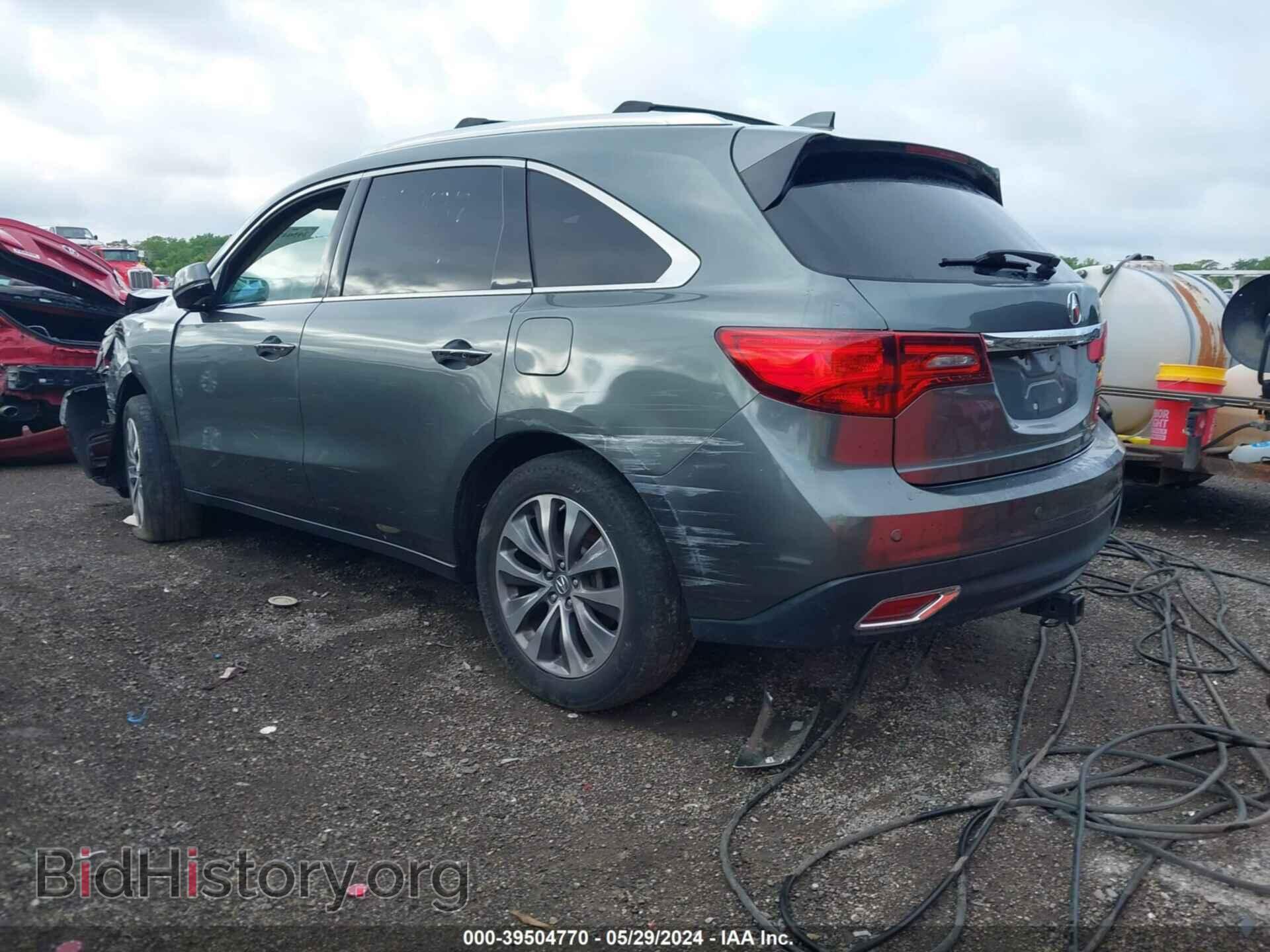 2014 ACURA MDX - VIN: 5FRYD4H41EB010775 - Фото 3