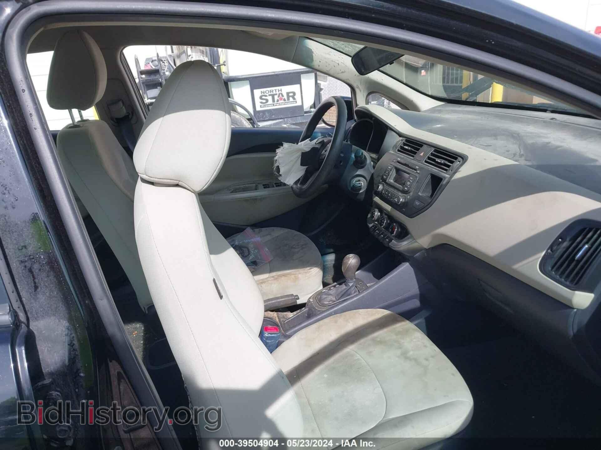 2013 KIA RIO - VIN: KNADM4A37D6236568 - Фото 5