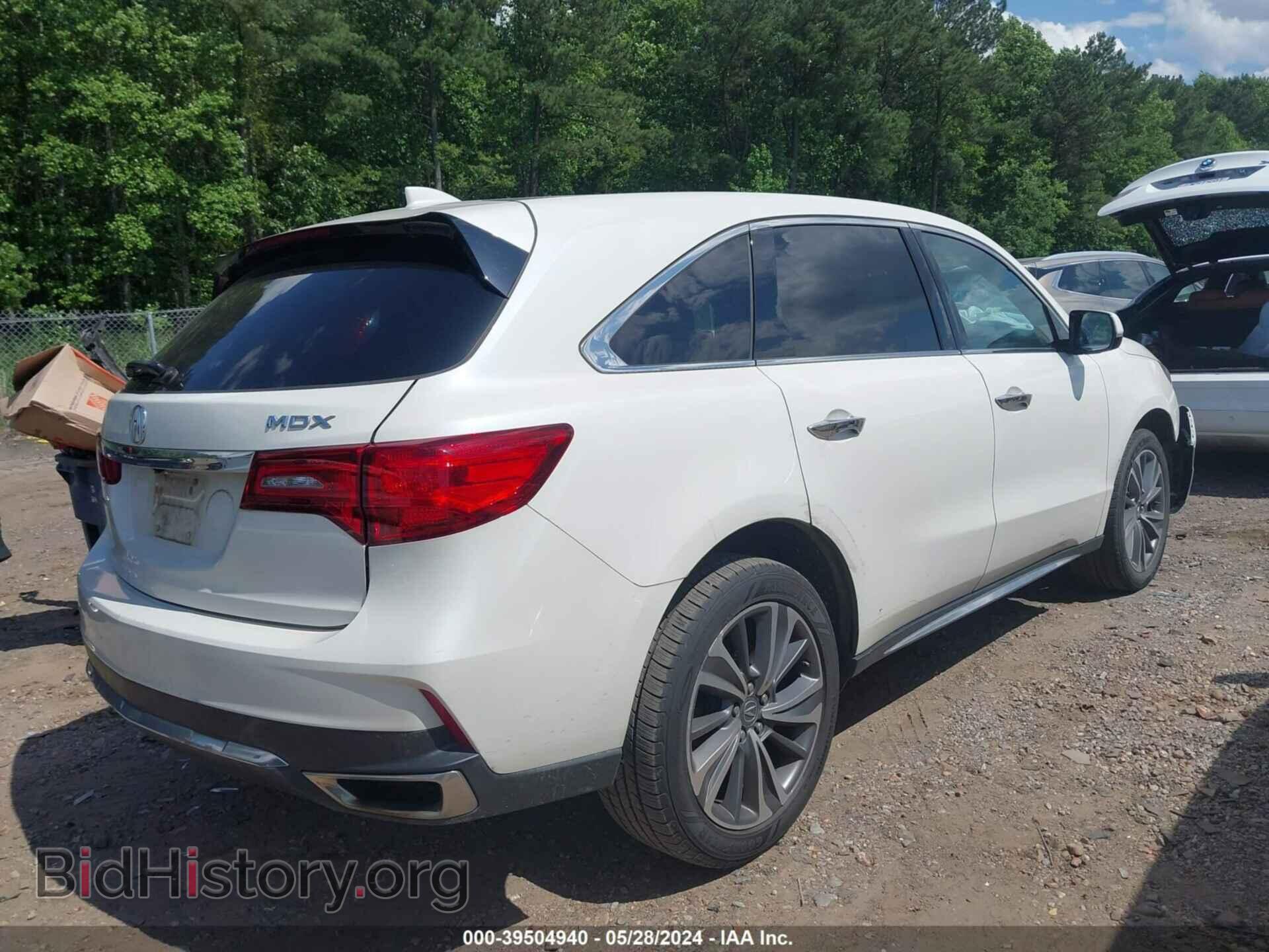 2017 ACURA MDX - VIN: 5FRYD3H59HB001071 - Фото 3