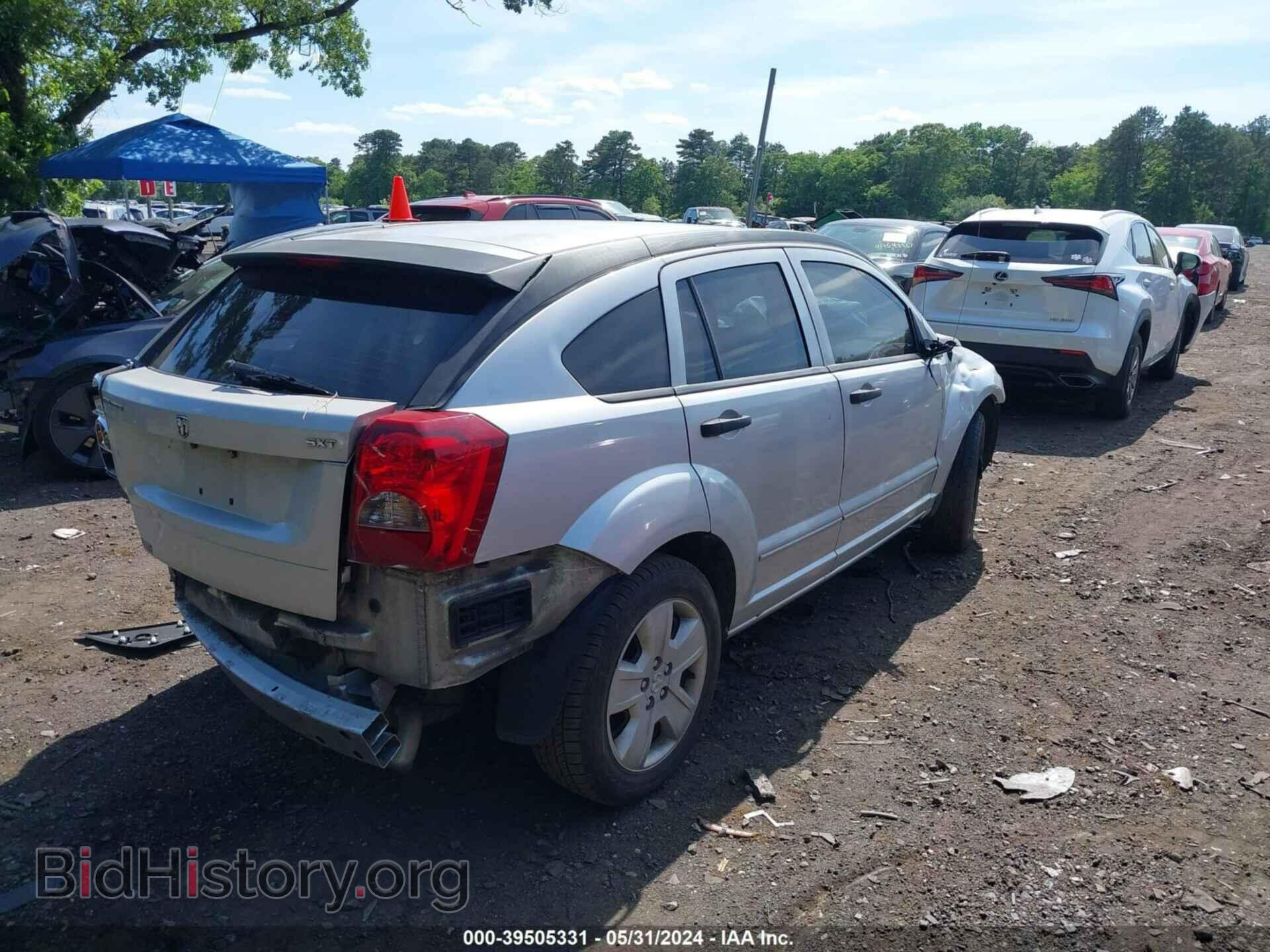 2007 DODGE CALIBER - VIN: 1B3HB48B37D564076 - Фото 4