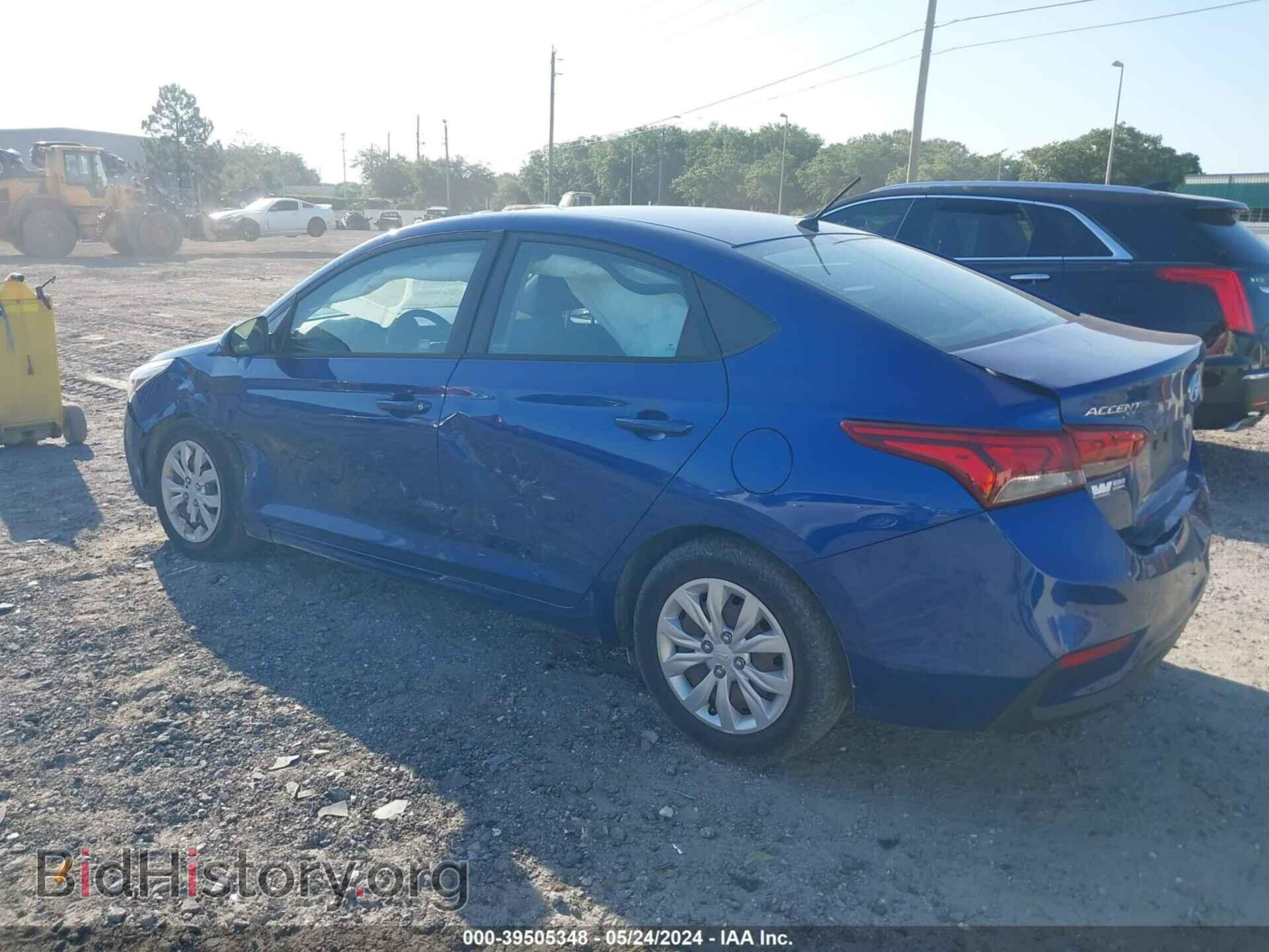 2019 HYUNDAI ACCENT - VIN: 3KPC24A36KE064559 - Фото 3