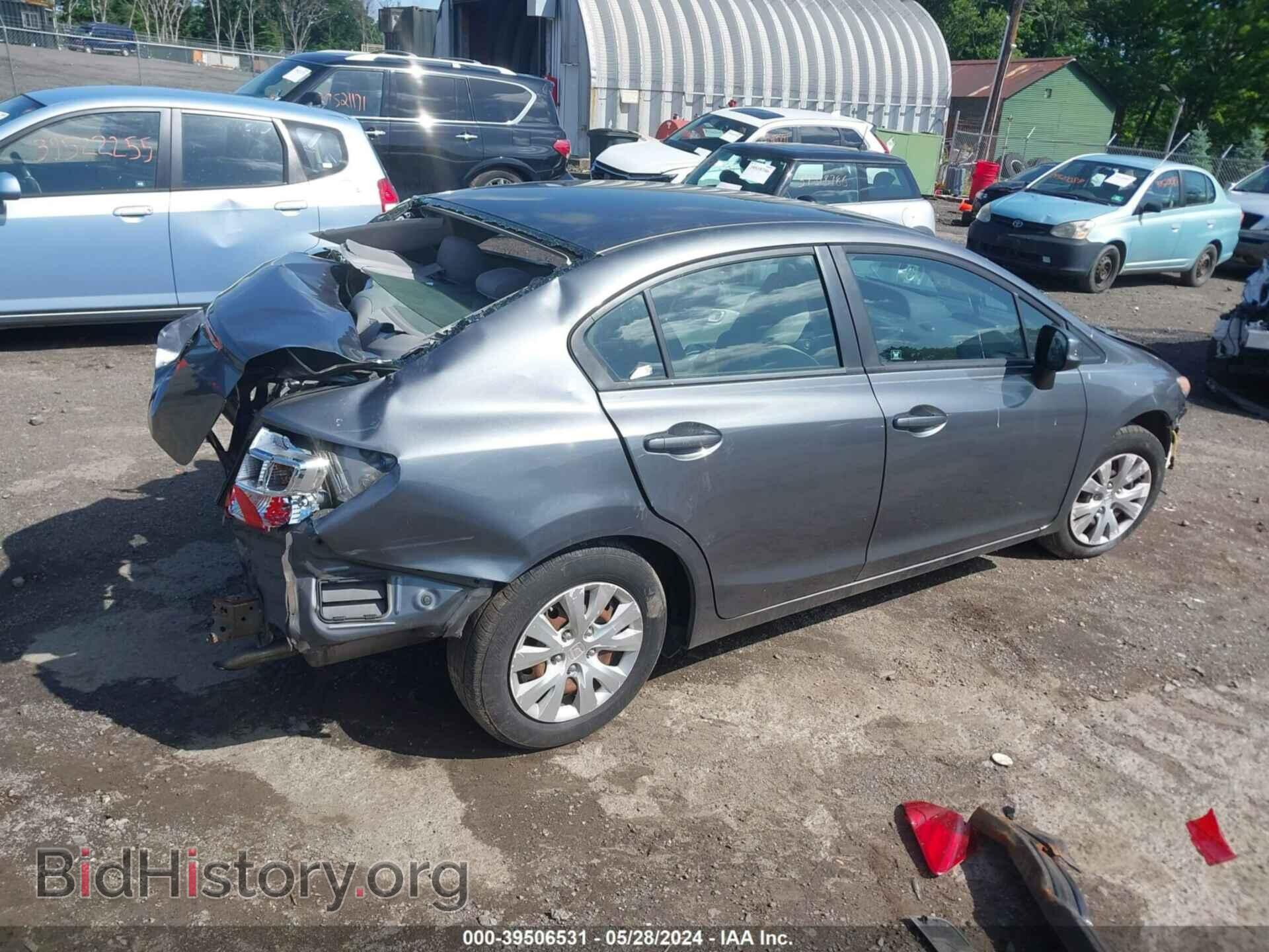 2012 HONDA CIVIC - VIN: 19XFB2F54CE389272 - Фото 4