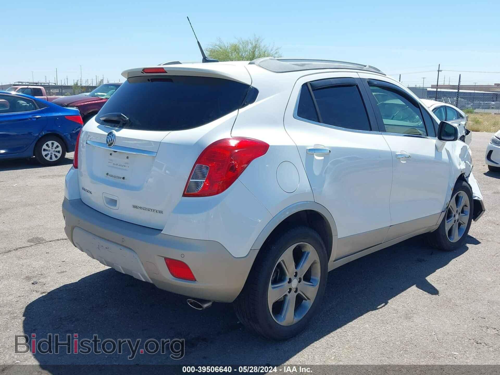 2014 BUICK ENCORE - VIN: KL4CJDSB5EB776081 - Фото 4