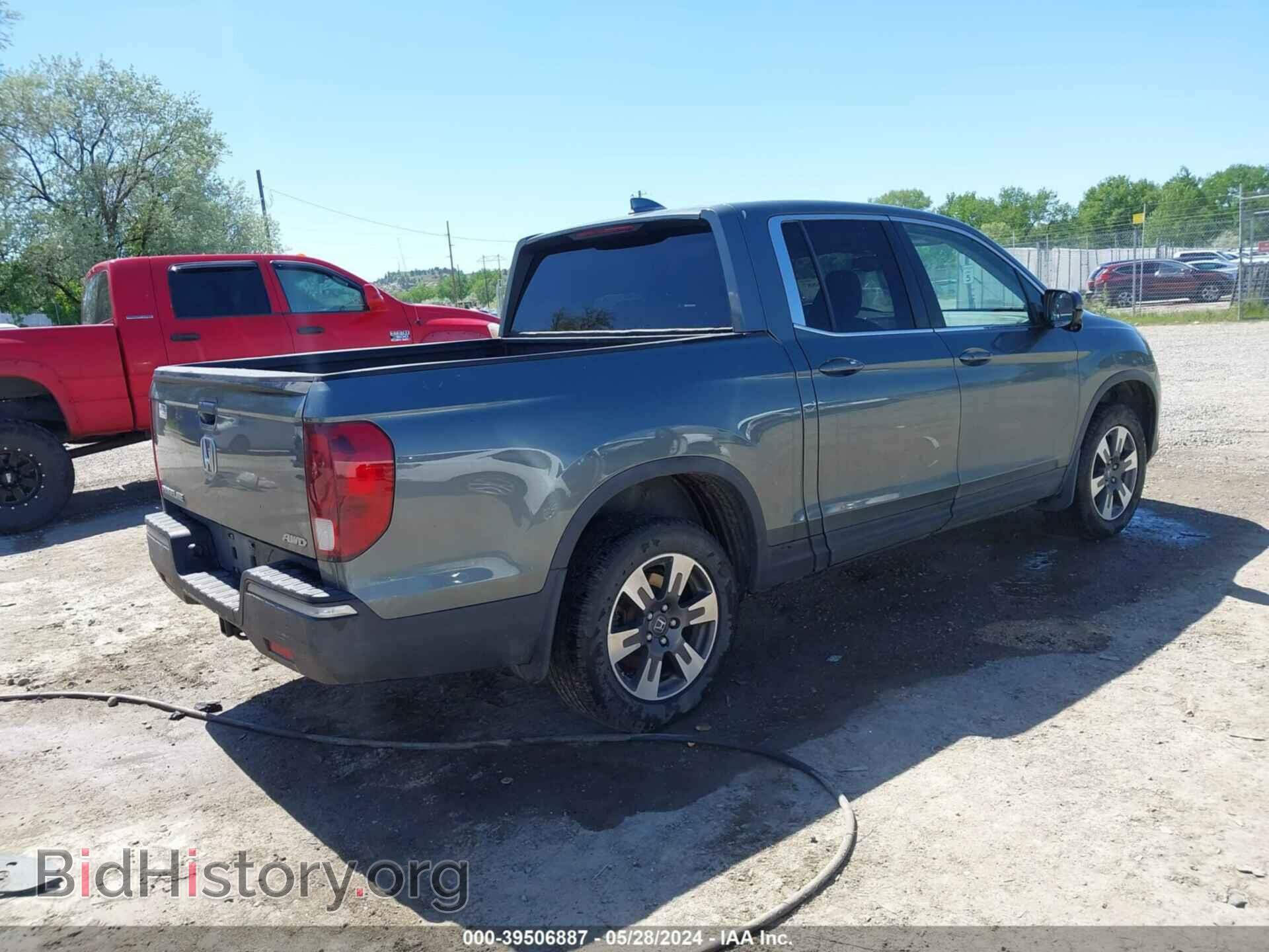 2017 HONDA RIDGELINE - VIN: 5FPYK3F65HB020419 - Фото 4