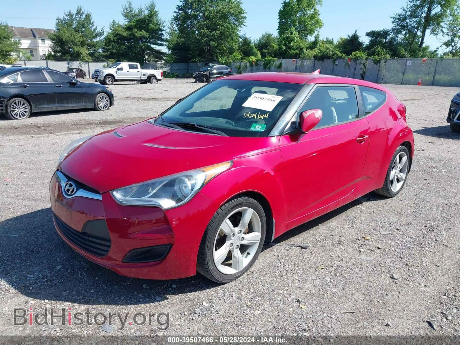 2012 HYUNDAI VELOSTER - VIN: KMHTC6AD8CU074445 - Фото 2
