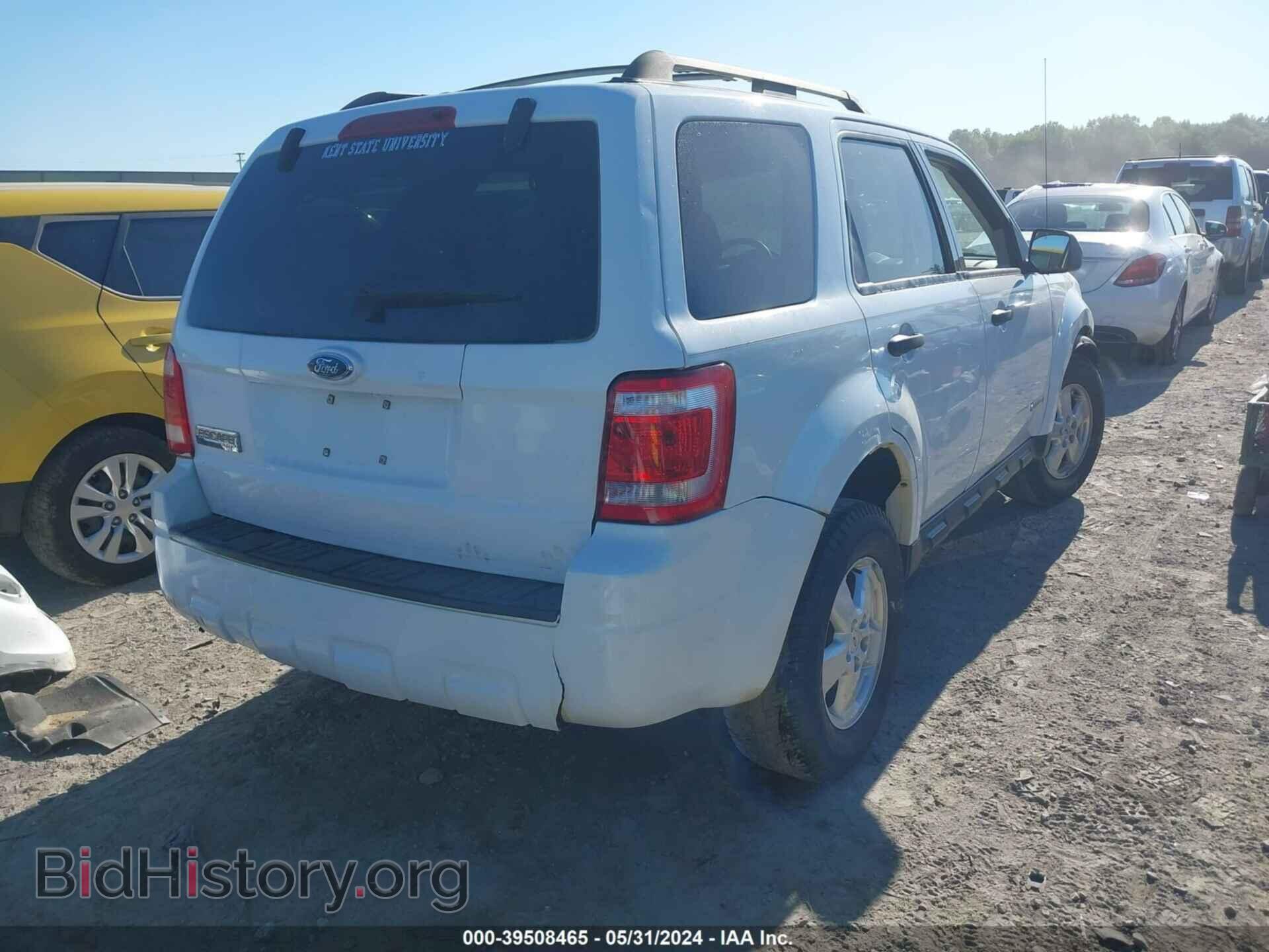 2008 FORD ESCAPE - VIN: 1FMCU03Z58KC16465 - Фото 4