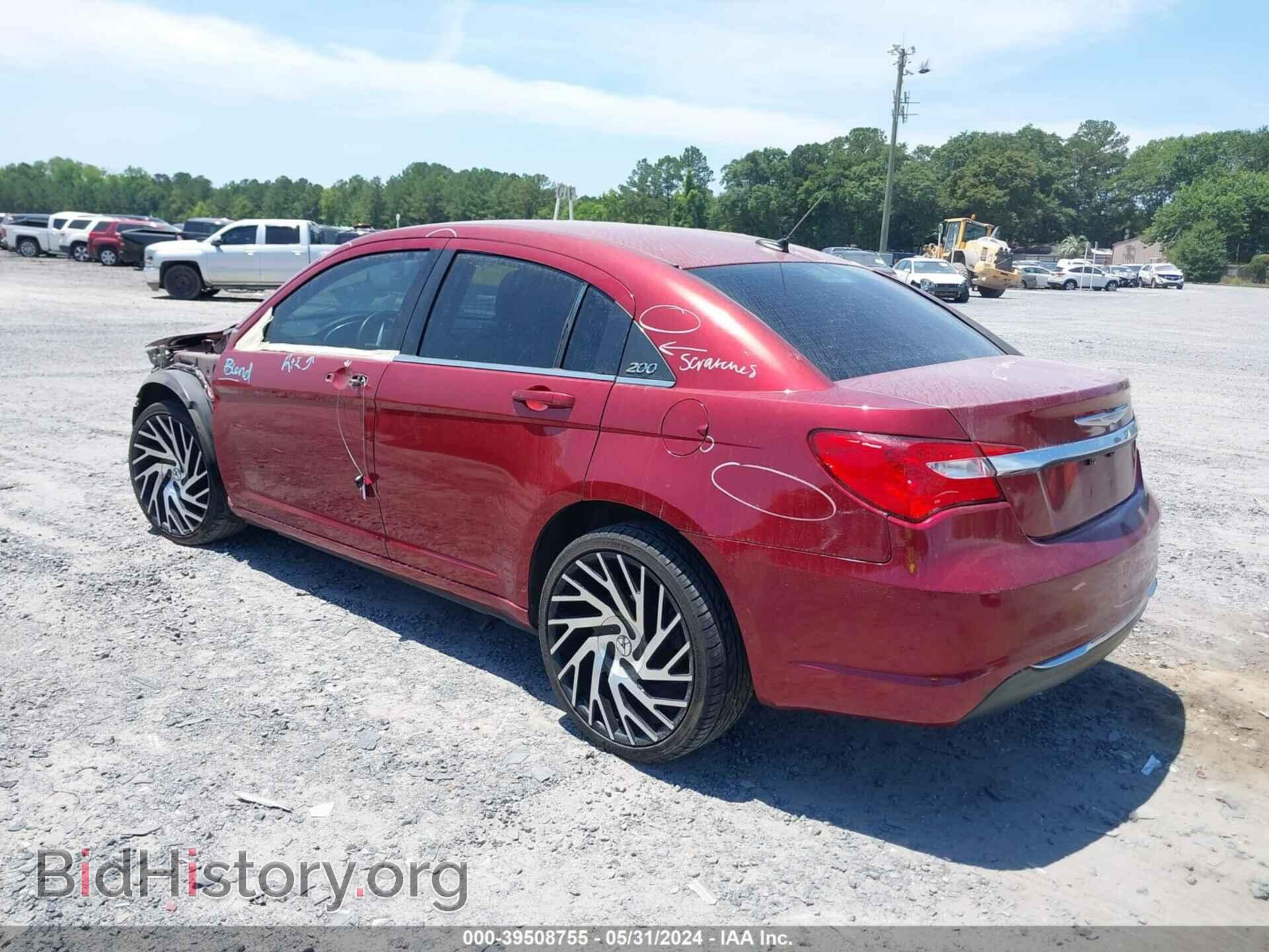 2013 CHRYSLER 200 - VIN: 1C3CCBBB5DN525499 - Фото 3