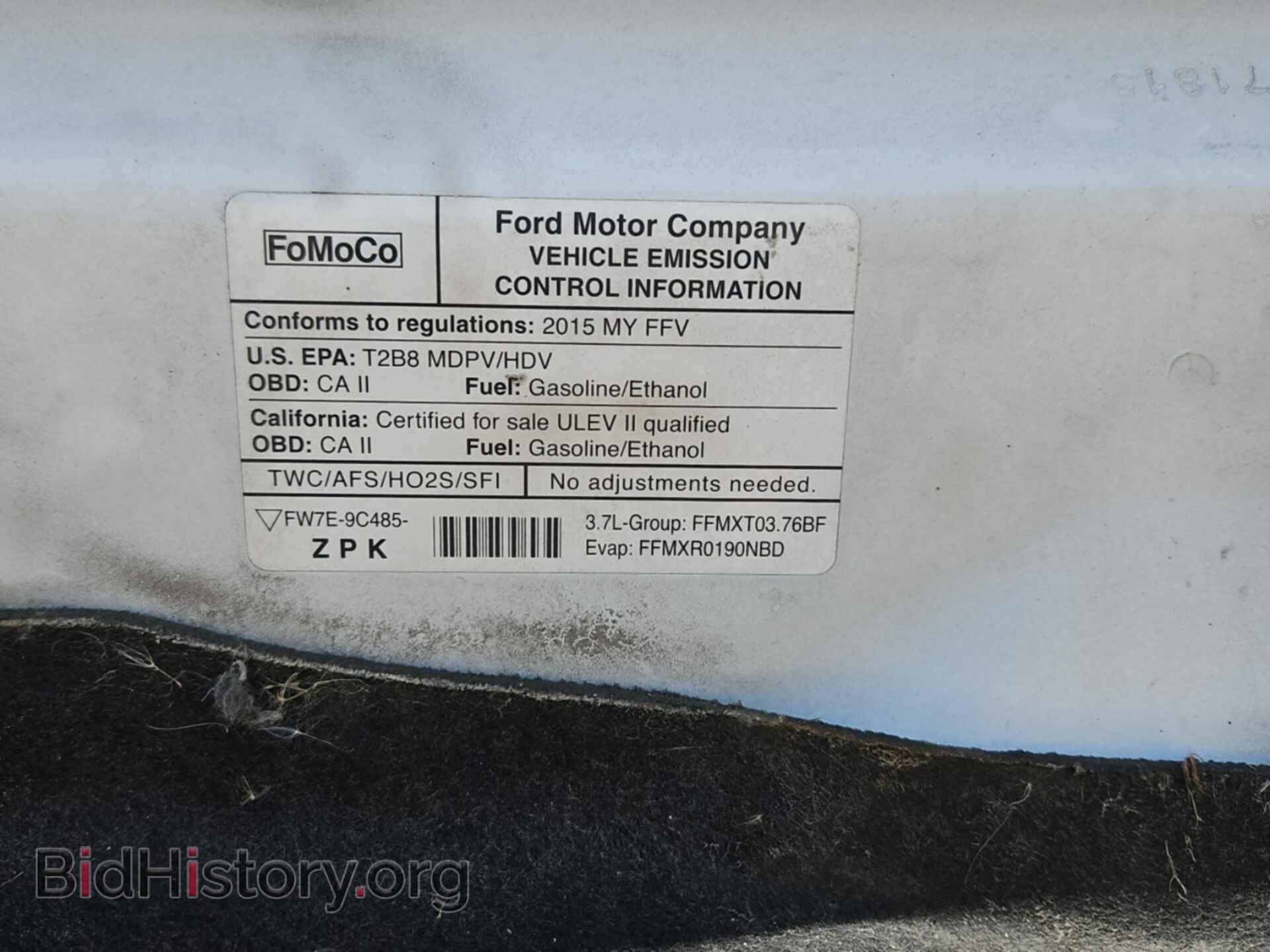 2015 FORD TRANSIT - VIN: 1FTNE2YM4FKB30032 - Фото 9