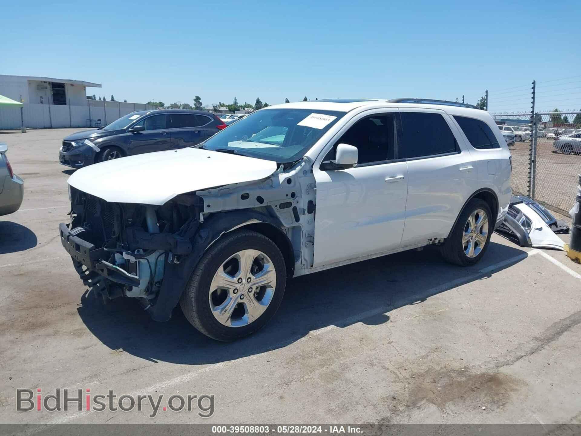 2014 DODGE DURANGO - VIN: 1C4RDHDGXEC445854 - Фото 2