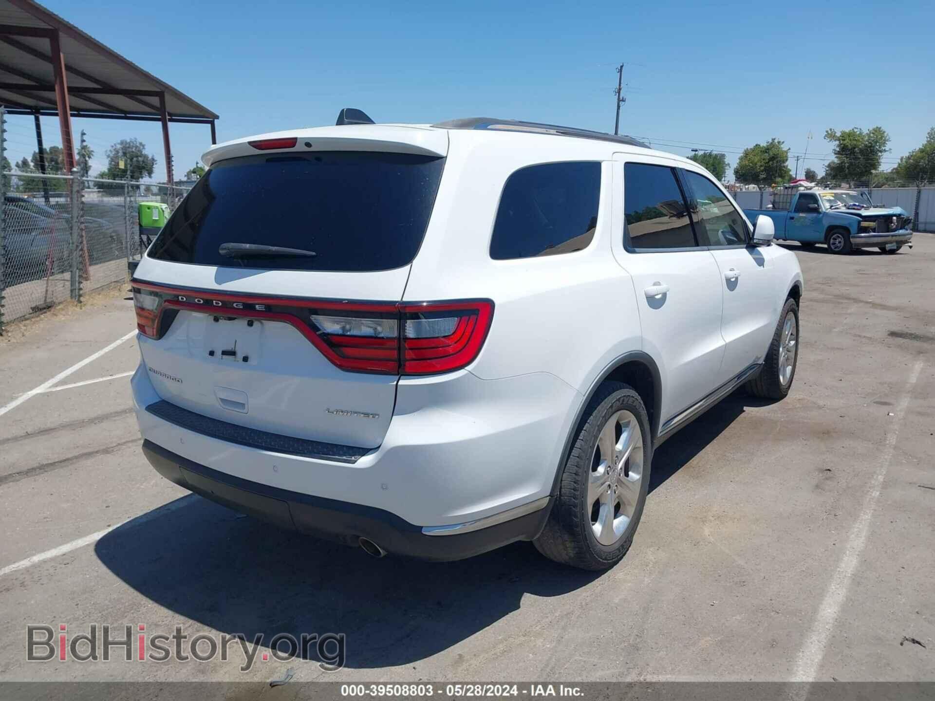 2014 DODGE DURANGO - VIN: 1C4RDHDGXEC445854 - Фото 4