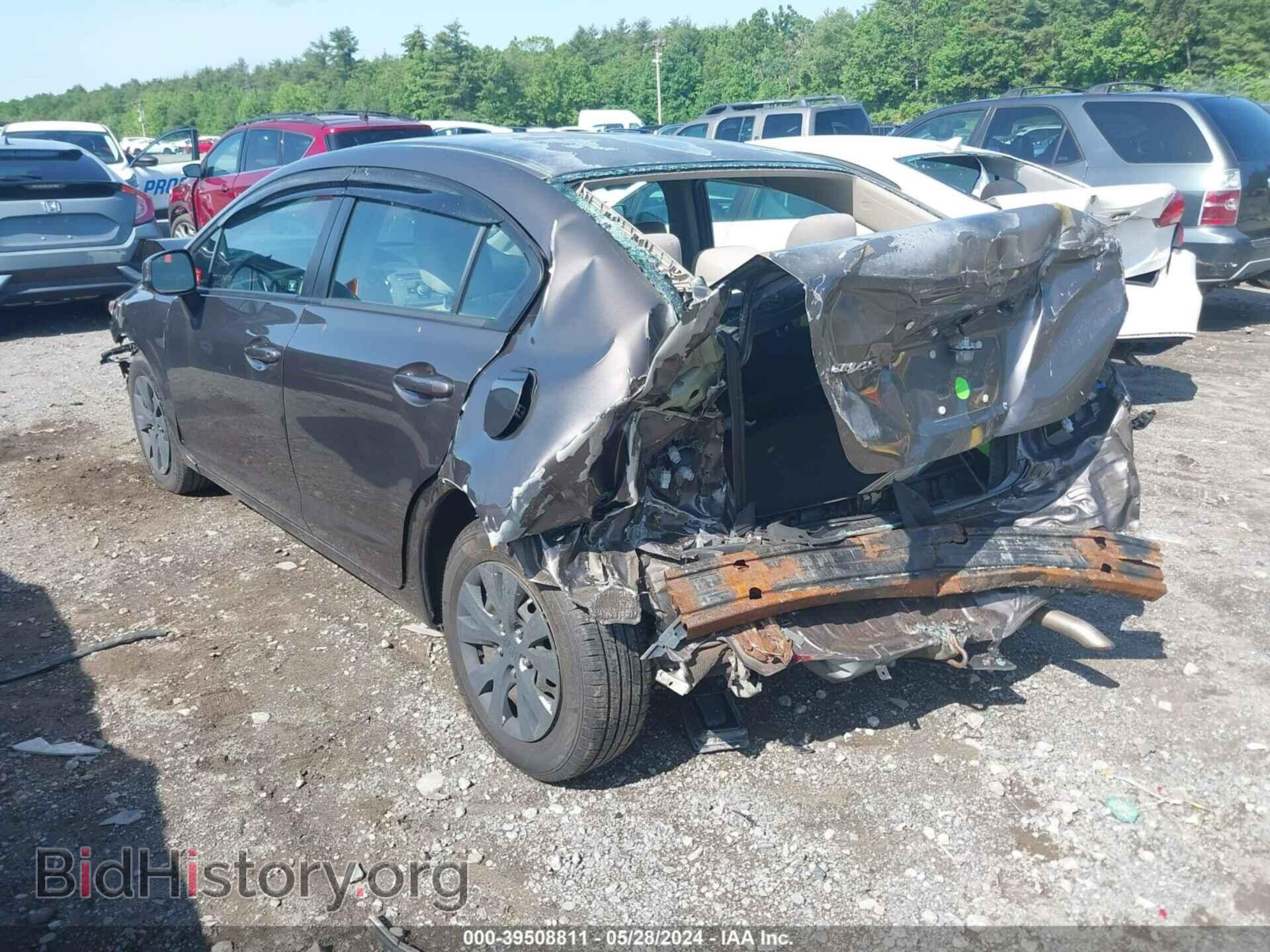 2012 HONDA CIVIC - VIN: 2HGFB2F50CH539139 - Фото 3
