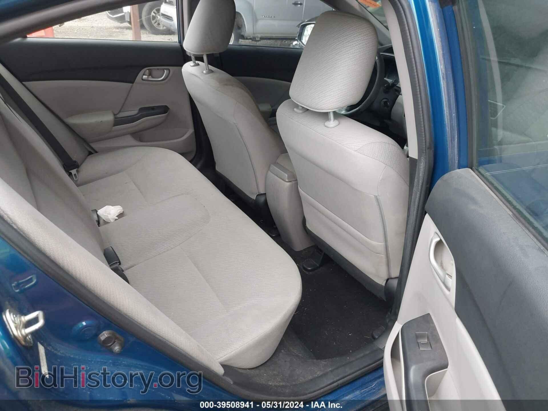 2013 HONDA CIVIC - VIN: 2HGFB2F56DH587231 - Фото 8