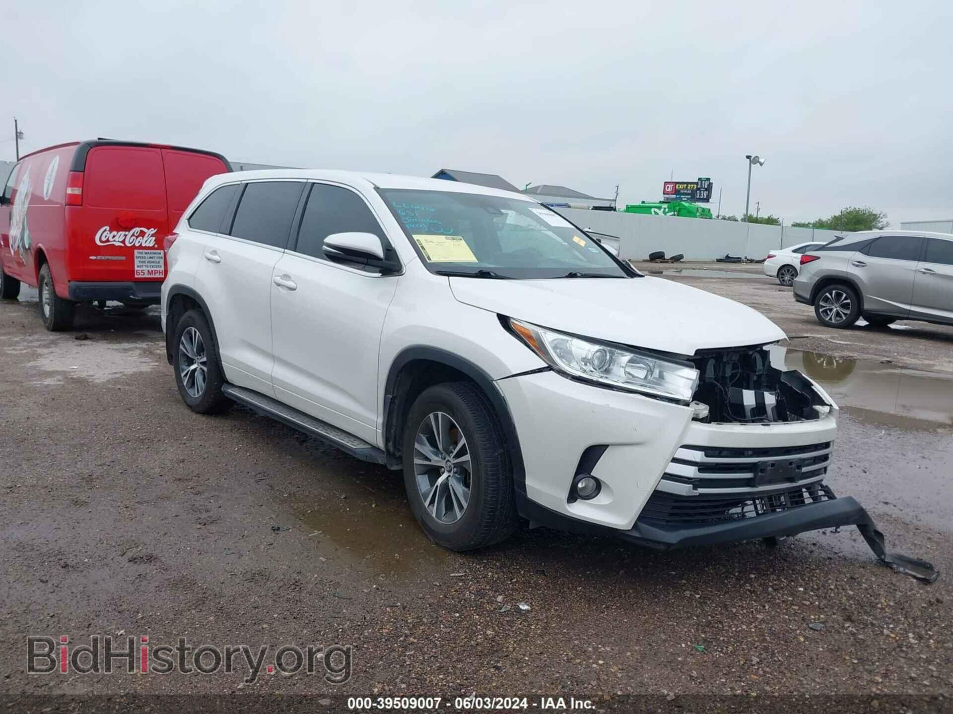 Фотография 5TDZZRFH0HS226627 - TOYOTA HIGHLANDER 2017