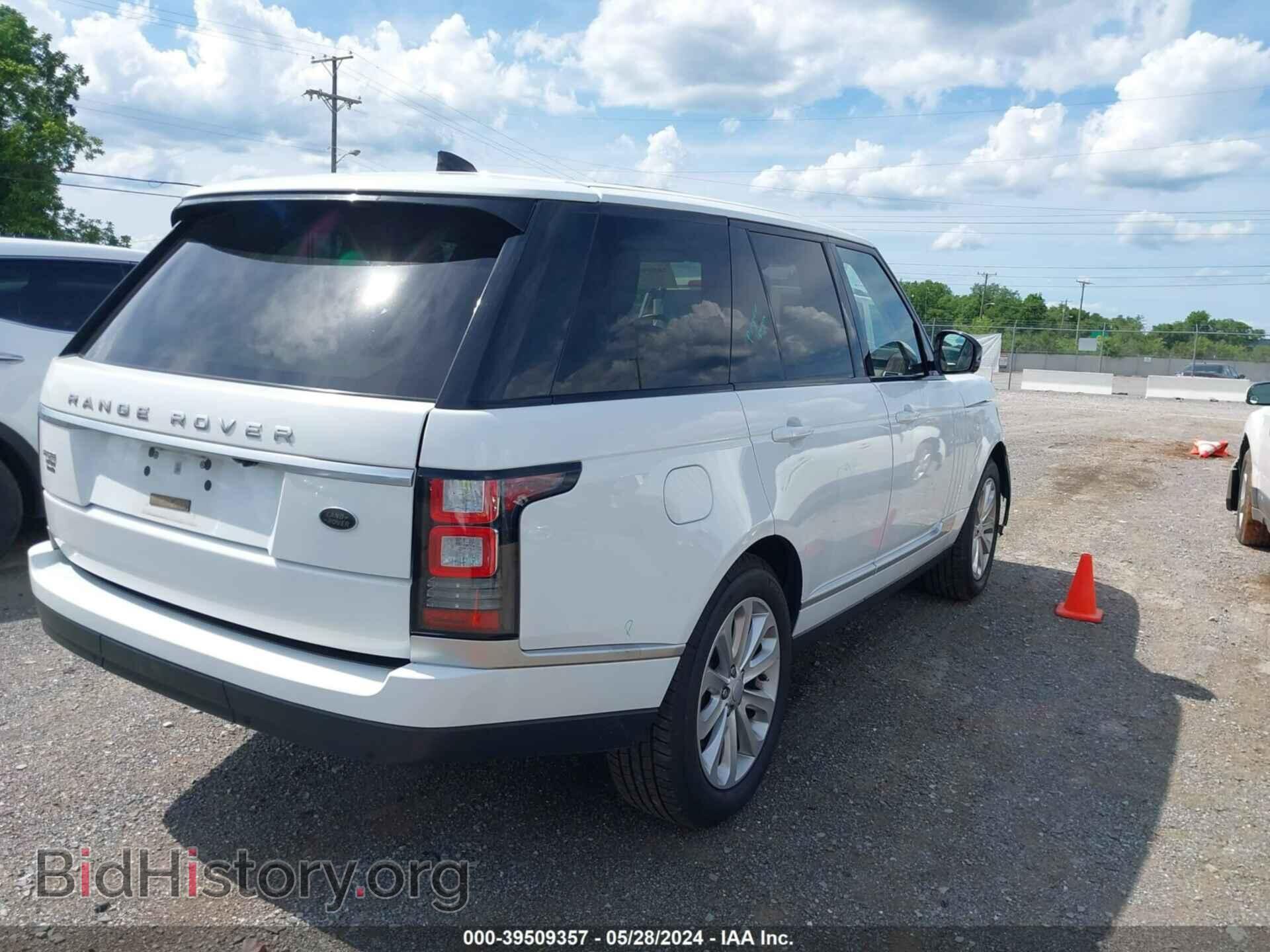 2017 LAND ROVER RANGE ROVER - VIN: SALGS2FV4HA329080 - Фото 4
