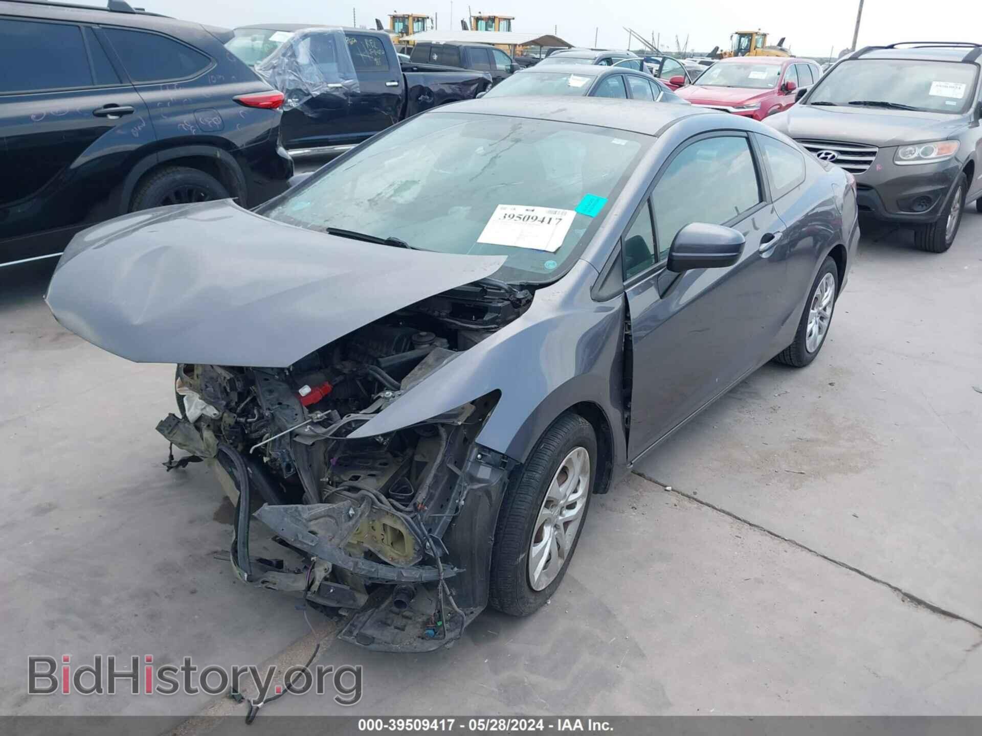 2015 HONDA CIVIC - VIN: 2HGFG3B54FH516352 - Фото 2