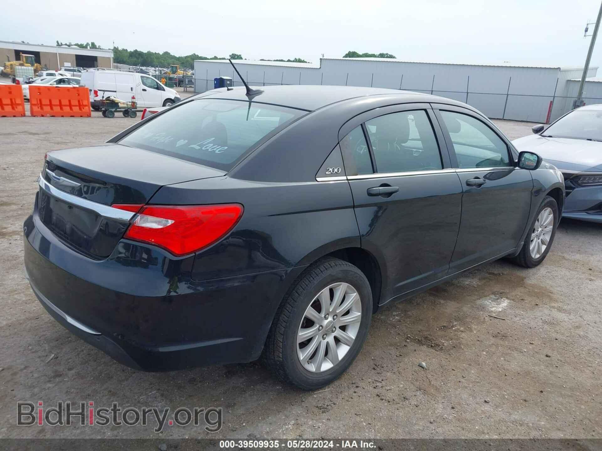 2013 CHRYSLER 200 - VIN: 1C3CCBBB4DN501372 - Фото 4