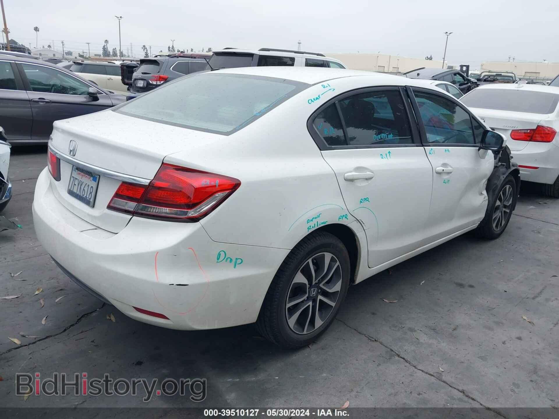 2014 HONDA CIVIC - VIN: 19XFB2F84EE253060 - Photo 4