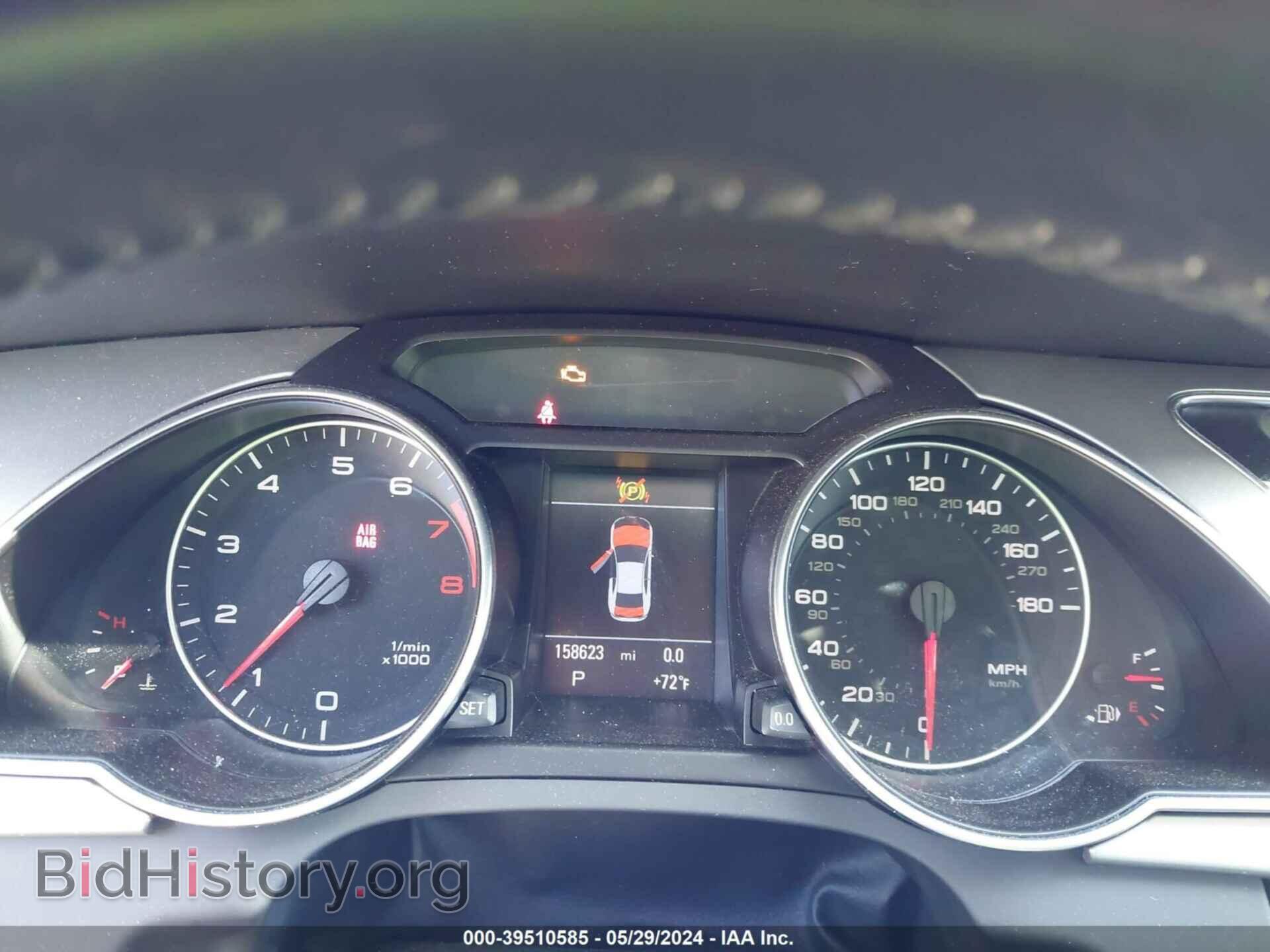 2010 AUDI A5 - VIN: WAULFAFRXAA053286 - Фото 7