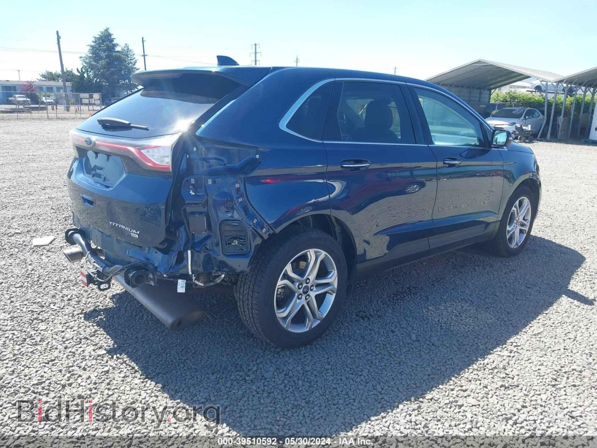2017 FORD EDGE - VIN: 2FMPK4K85HBC12384 - Photo 4