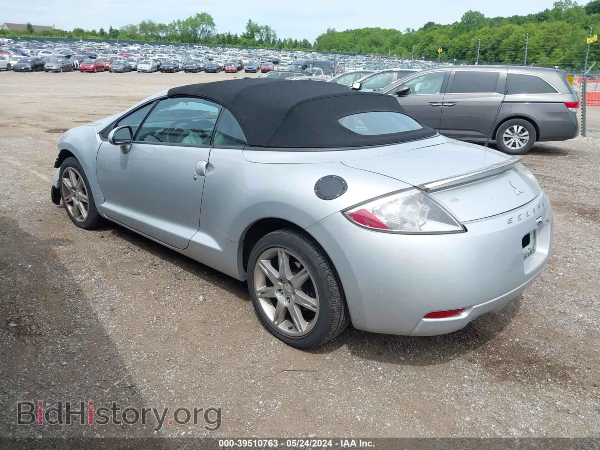 2007 MITSUBISHI ECLIPSE SPYDER - VIN: 4A3AL35T27E008370 - Фото 3