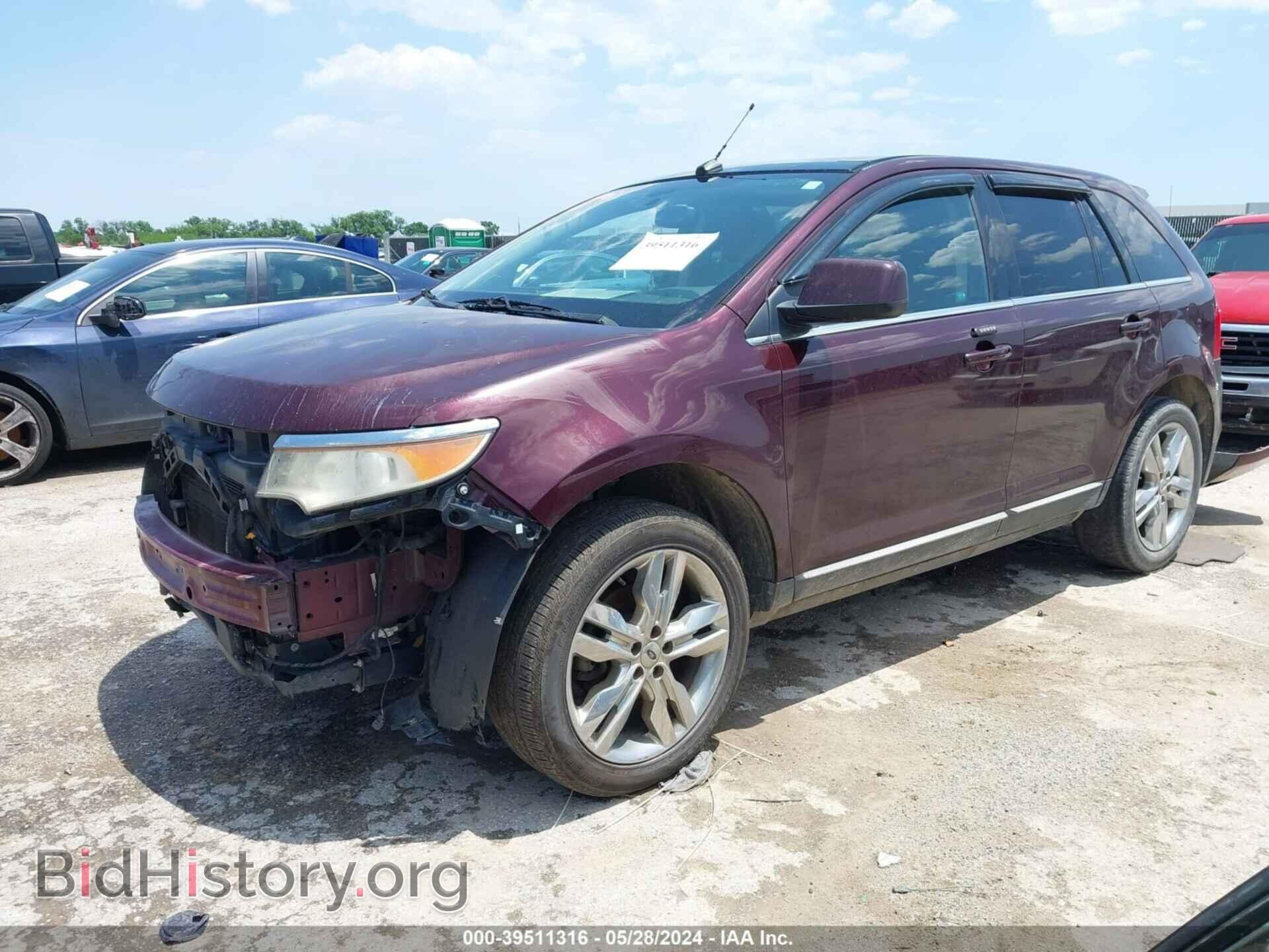 2011 FORD EDGE - VIN: 2FMDK3KCXBBA70171 - Фото 2