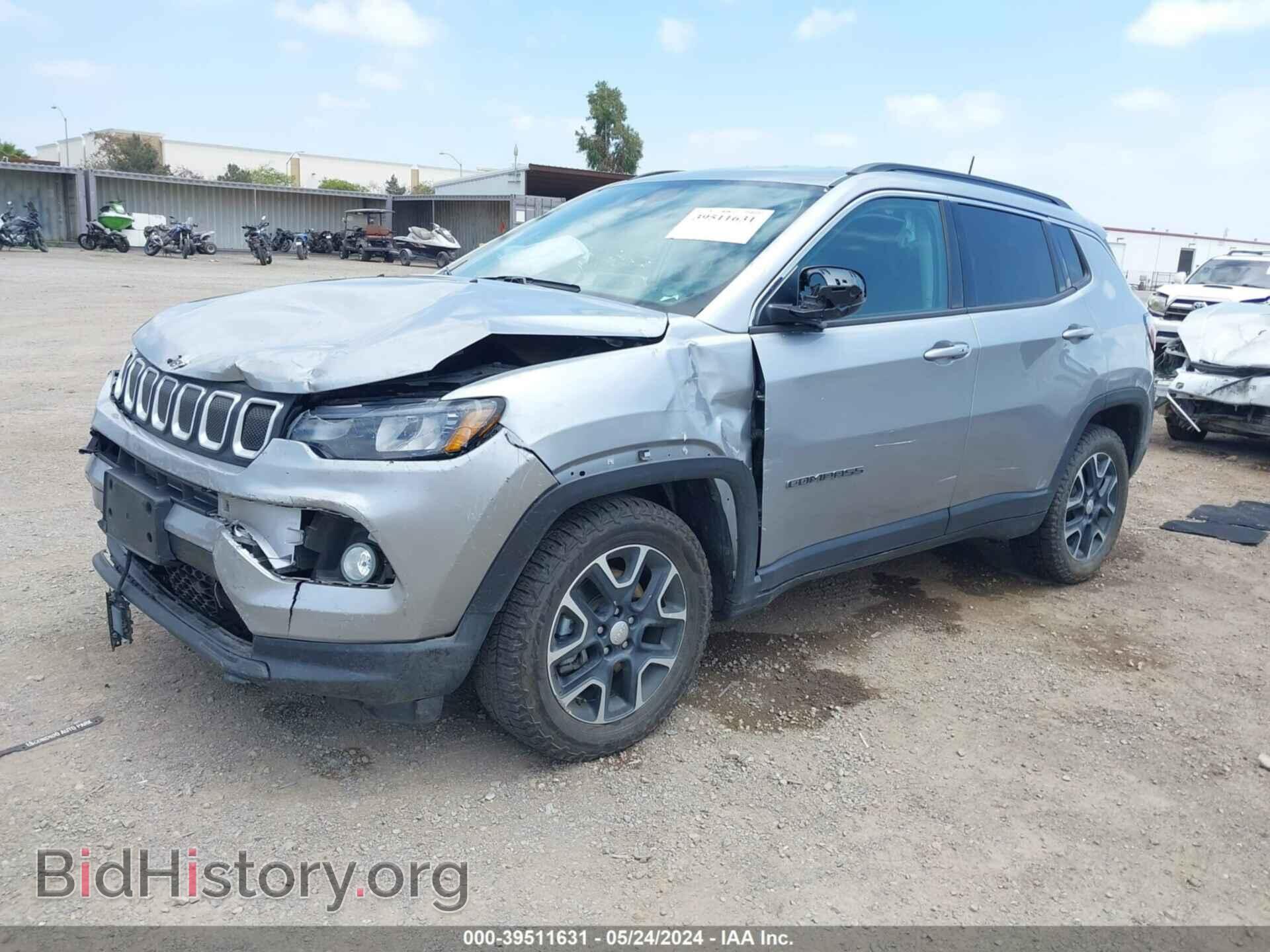2022 JEEP COMPASS - VIN: 3C4NJDBB1NT125124 - Фото 2