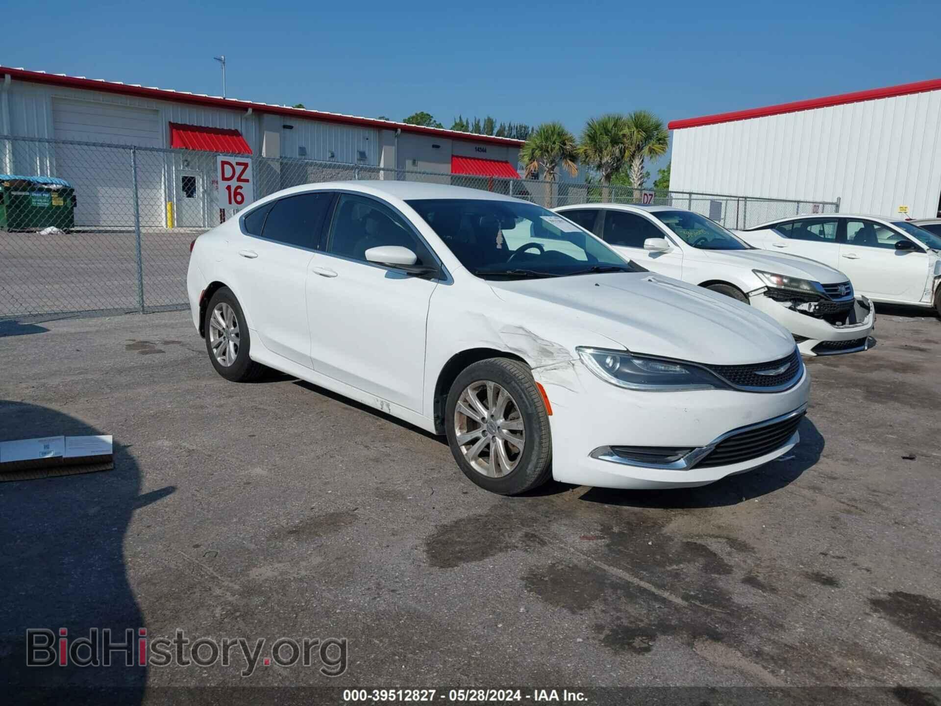 Фотография 1C3CCCAB3FN734802 - CHRYSLER 200 2015