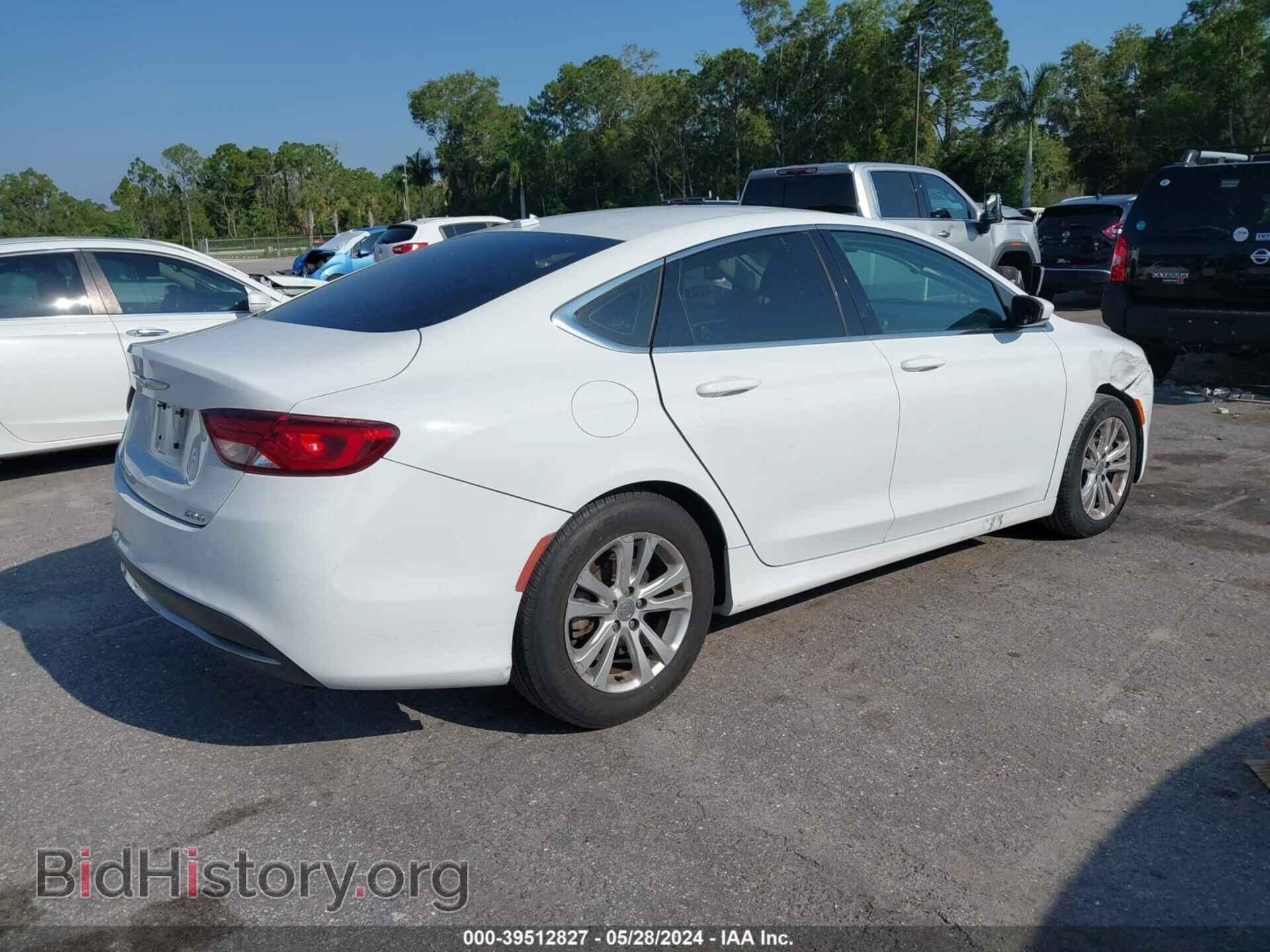 2015 CHRYSLER 200 - VIN: 1C3CCCAB3FN734802 - Фото 4