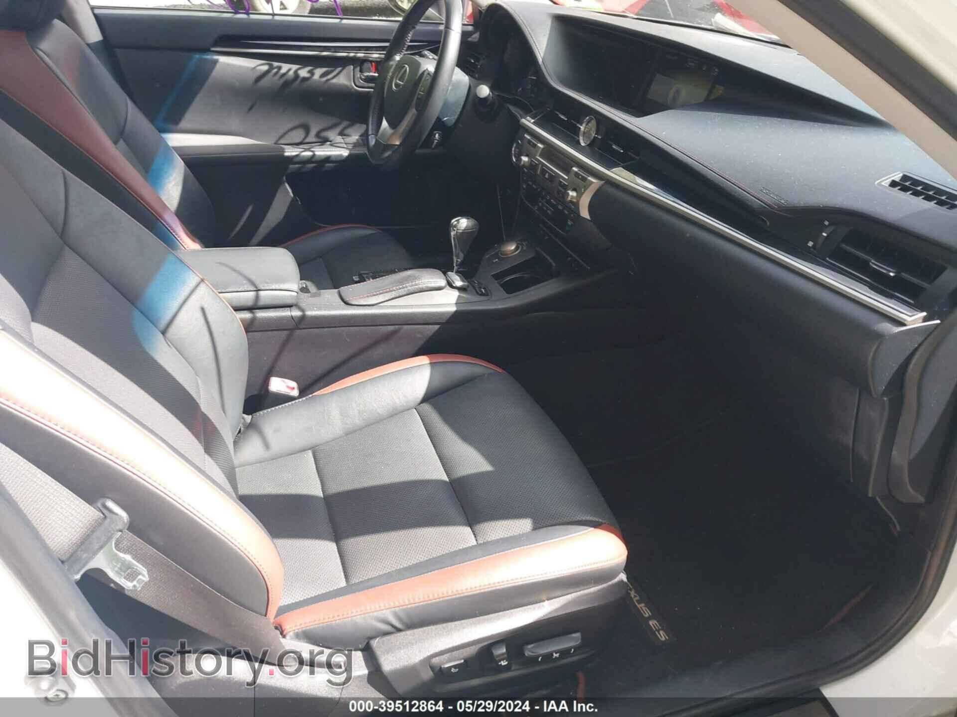 2015 LEXUS ES 350 - VIN: JTHBK1GG4F2168795 - Фото 5